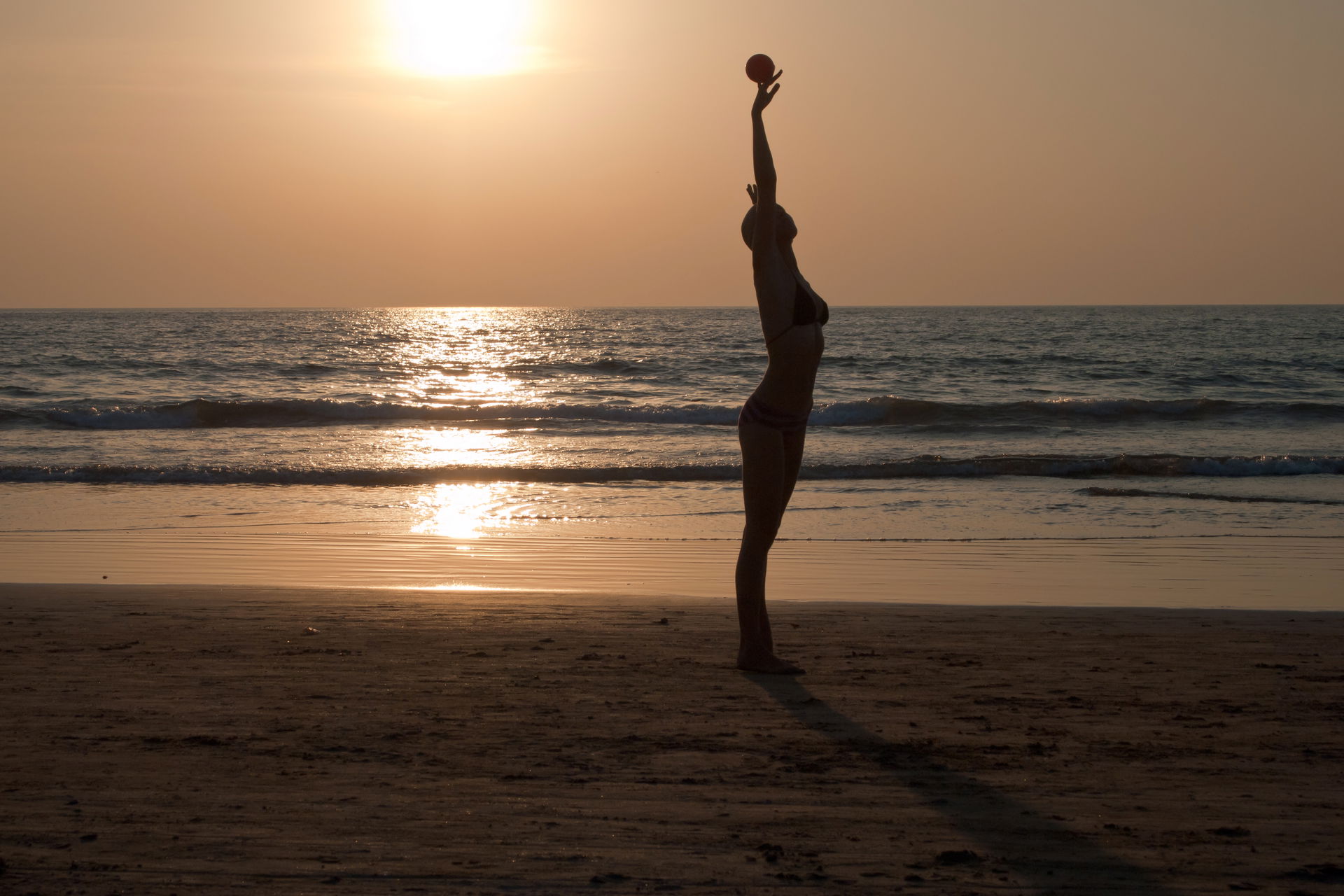 Live performers on the beach. In winter months Arambol Beach in…