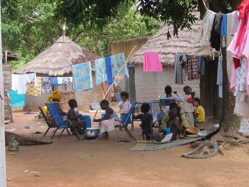 Vie quotidienne à Kangaba, Mali, 2005