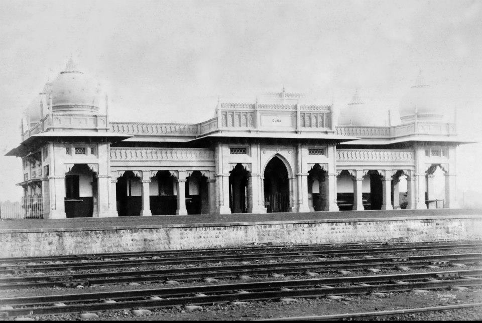 Guna Railway Station,1890