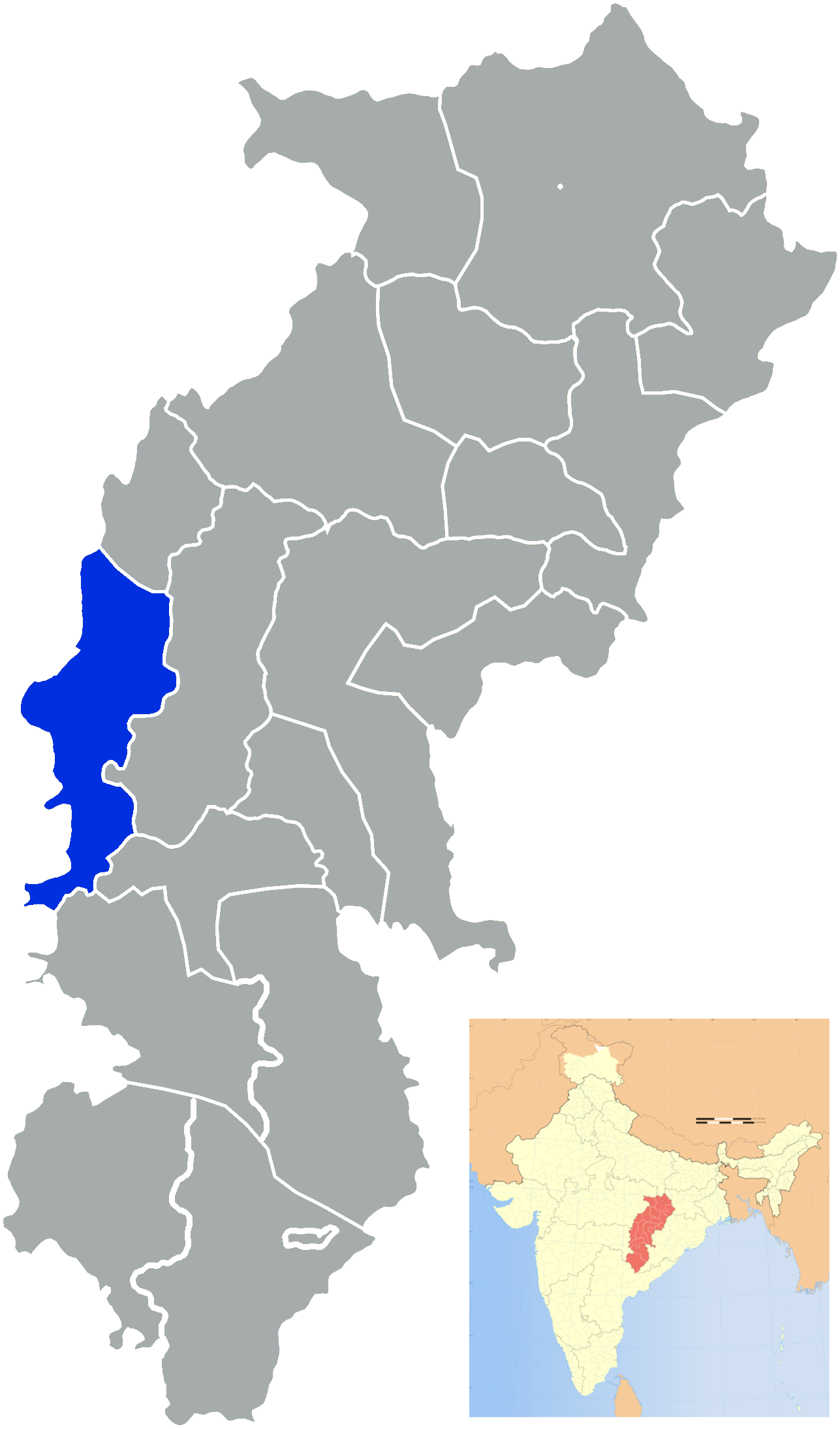 Distrito de Rajnandgaon