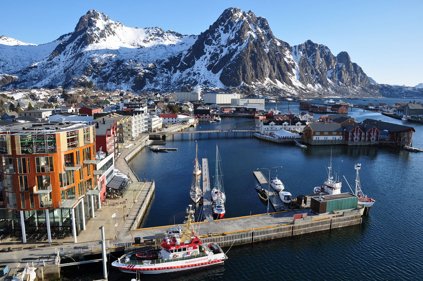 Svolvaer, Vågan Municipality, Austvågøy Island, Lofoten, Nordla…