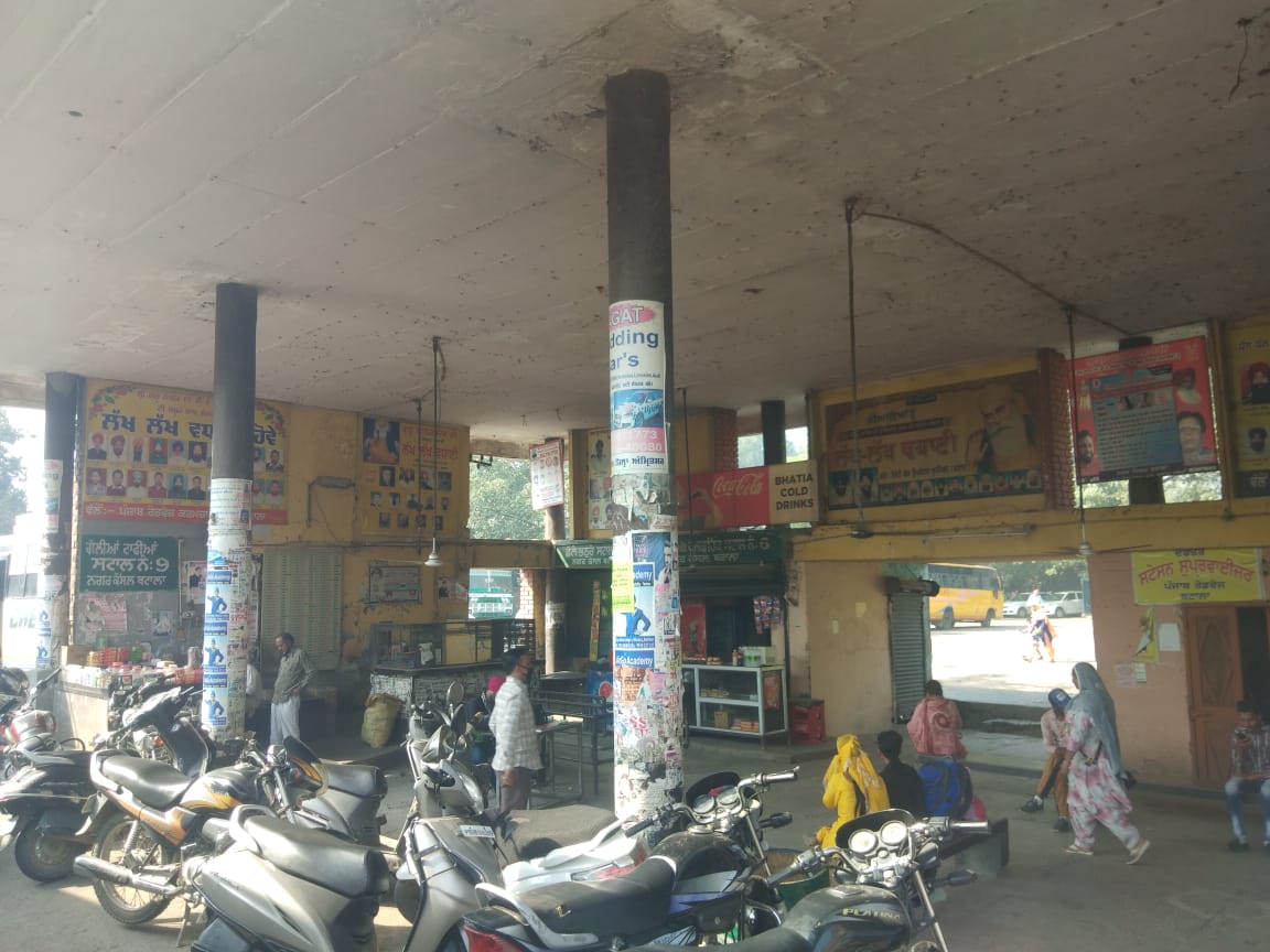 Bus stand Batala , here people can take buses for Jalandhar , Q…