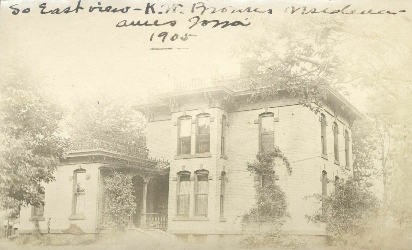 K.W. Brown House, Ames, IA - 1905