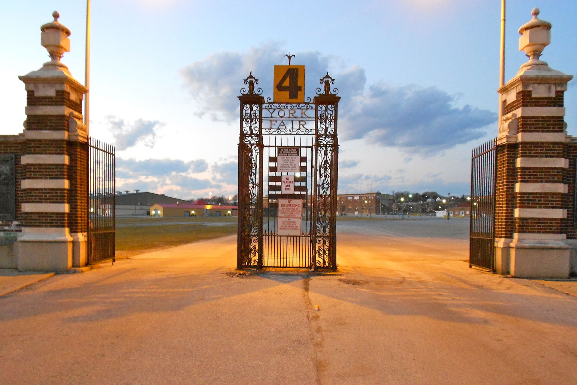 Entrance number 4 to York Fairgrounds in York, Pennsylvania