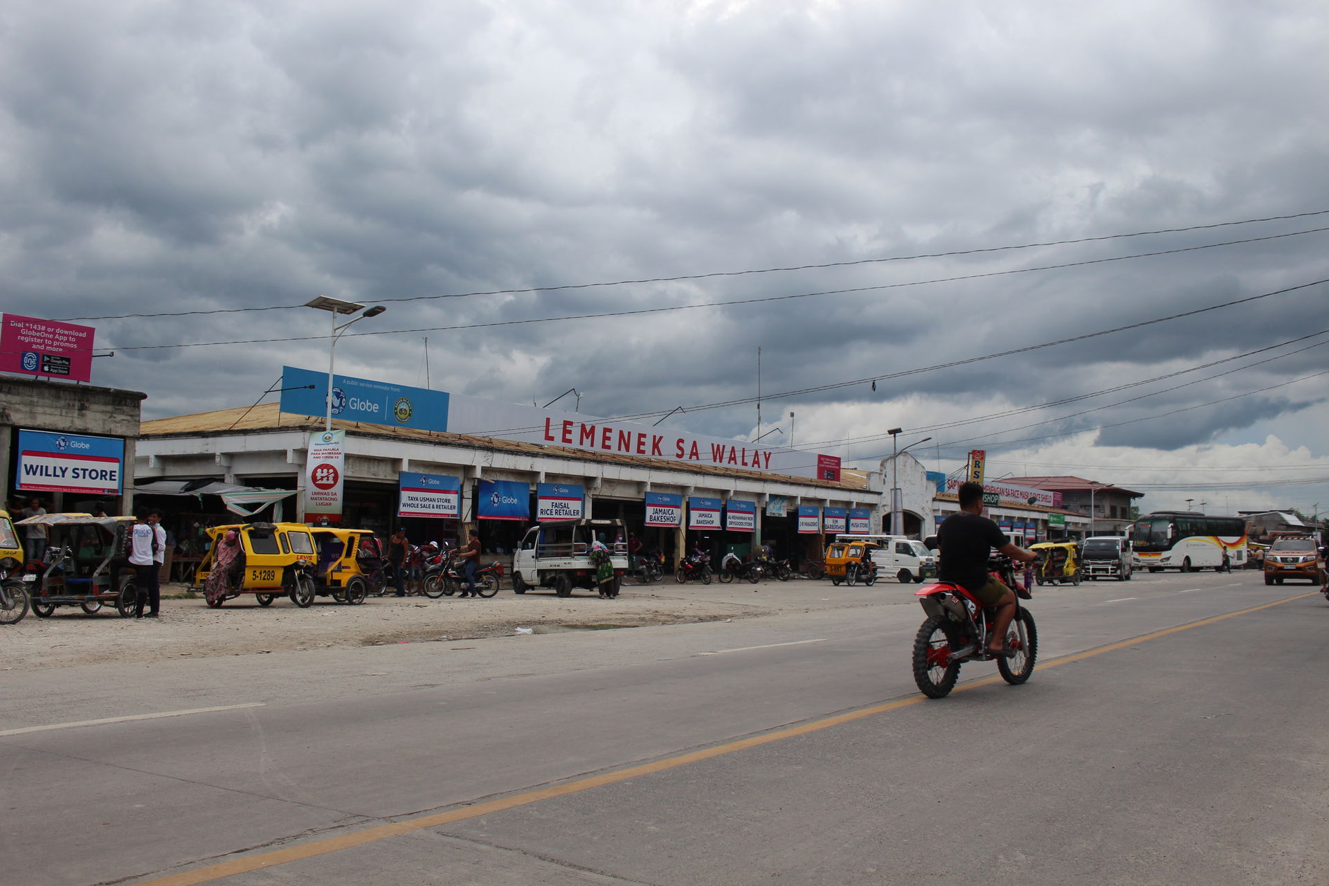 The Pikit Public Market and Terminal at Pikit, North Cotabato.