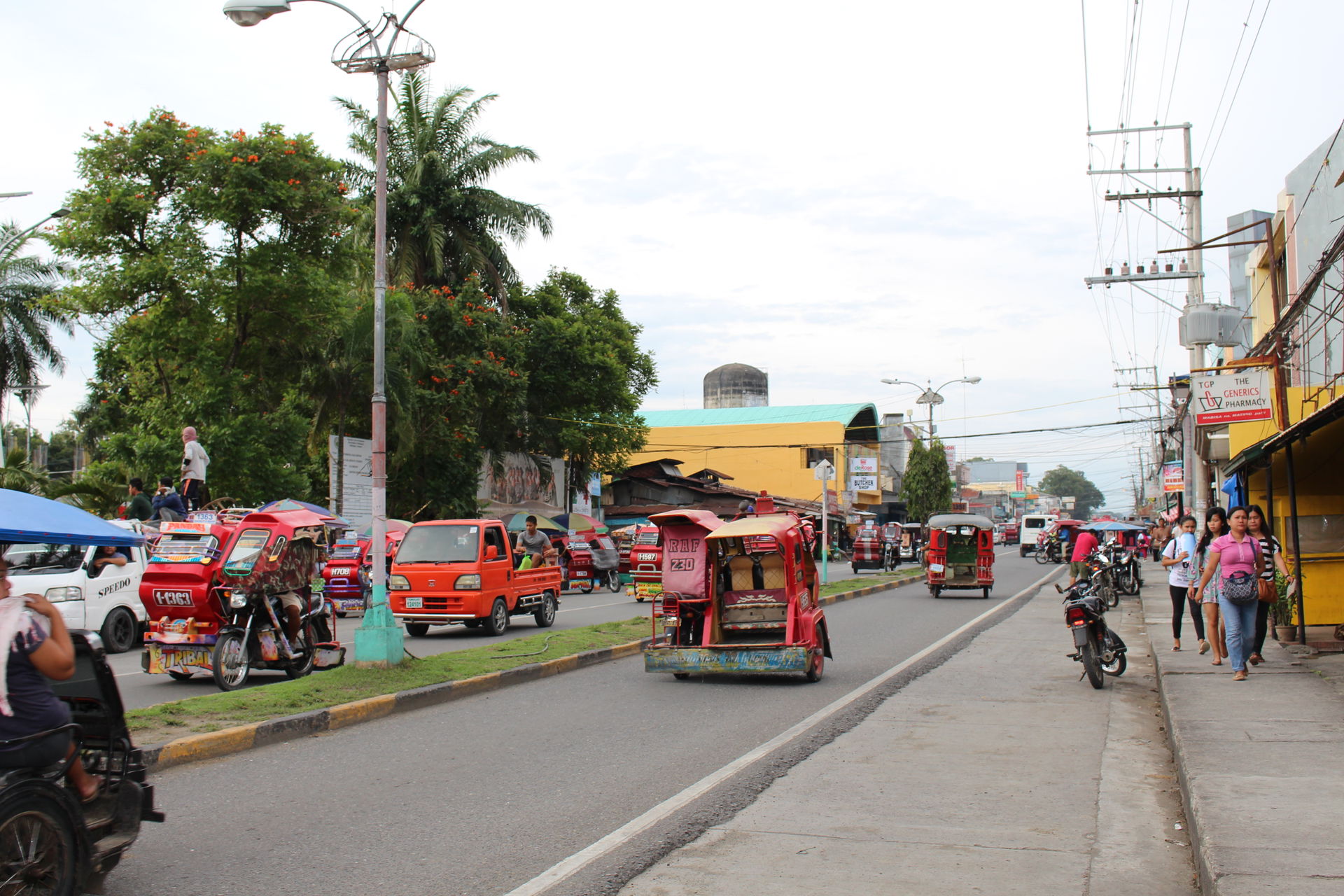 Midsayap's center of town.