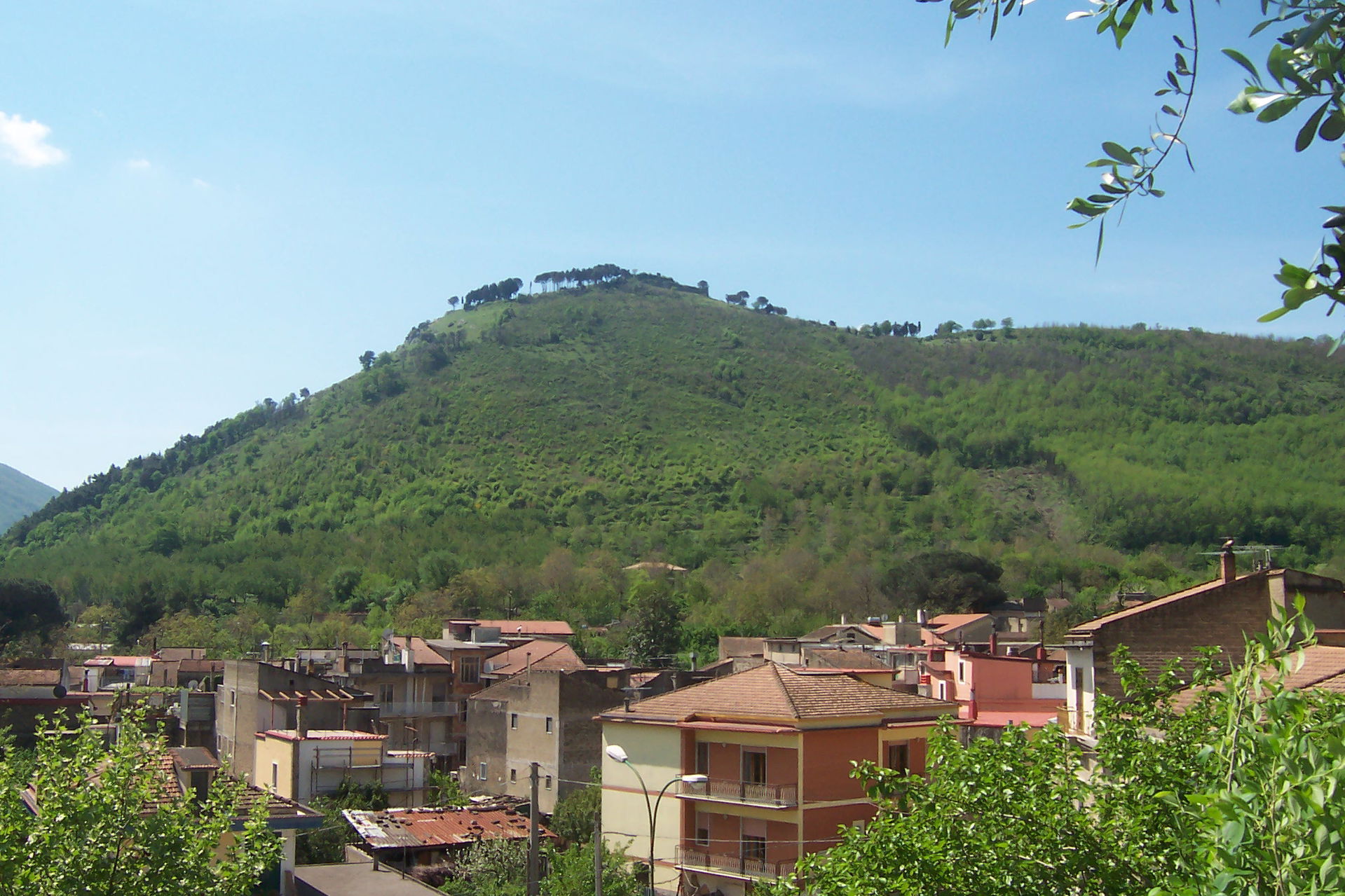 Vista di Torello dalla Chiesa di Santa Barbara