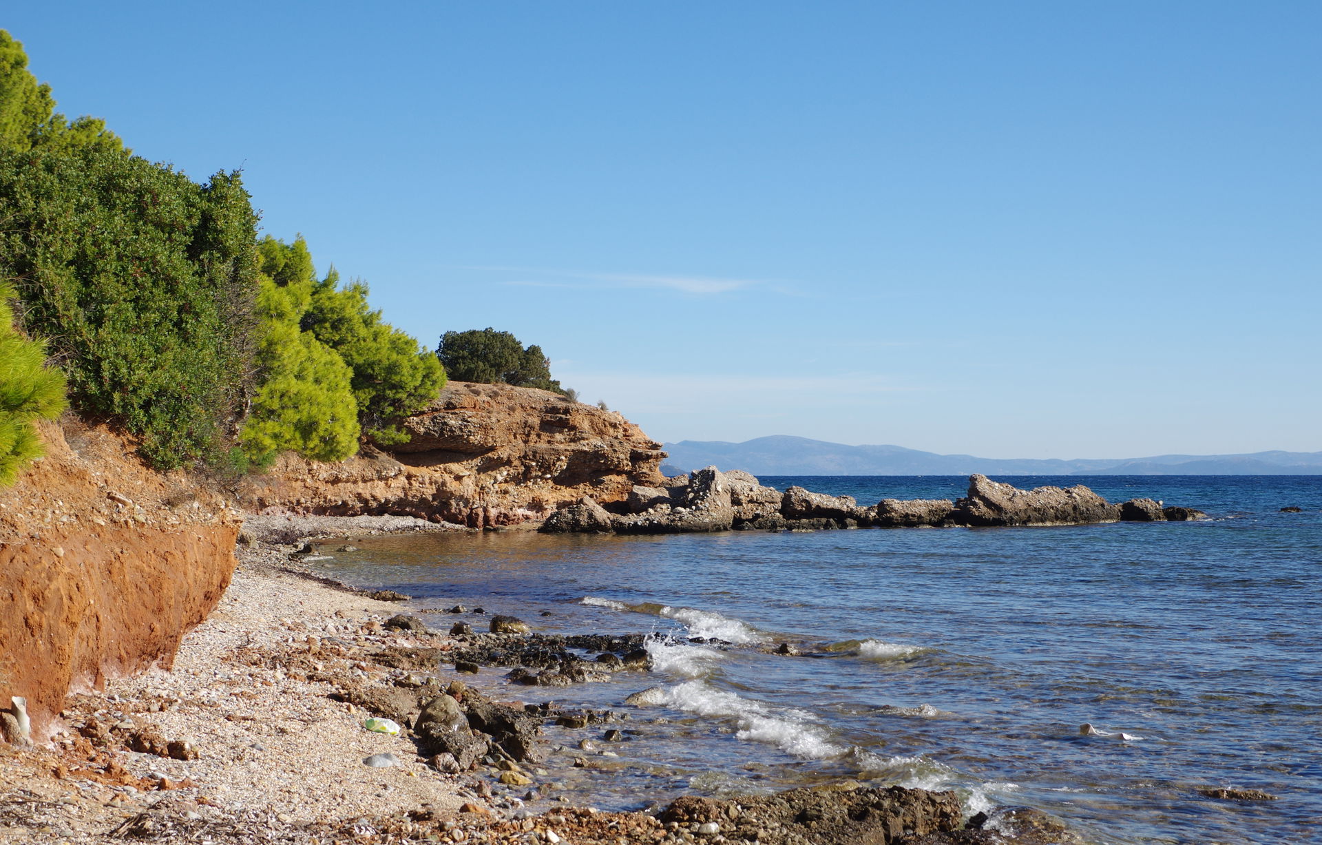 Greece, Mati, coast