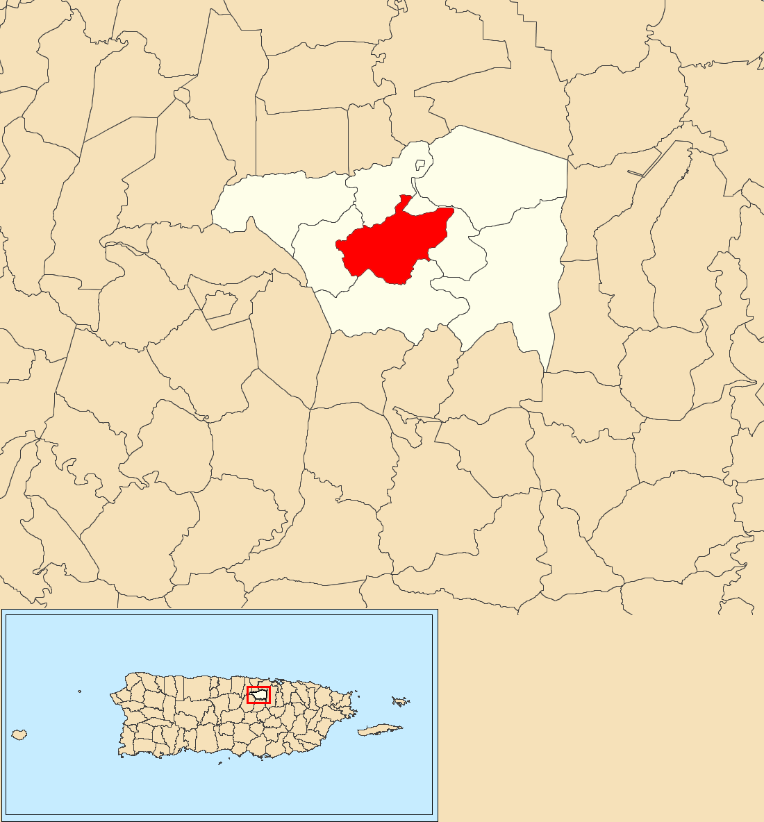 Galateo, Toa Alta, Puerto Rico locator map