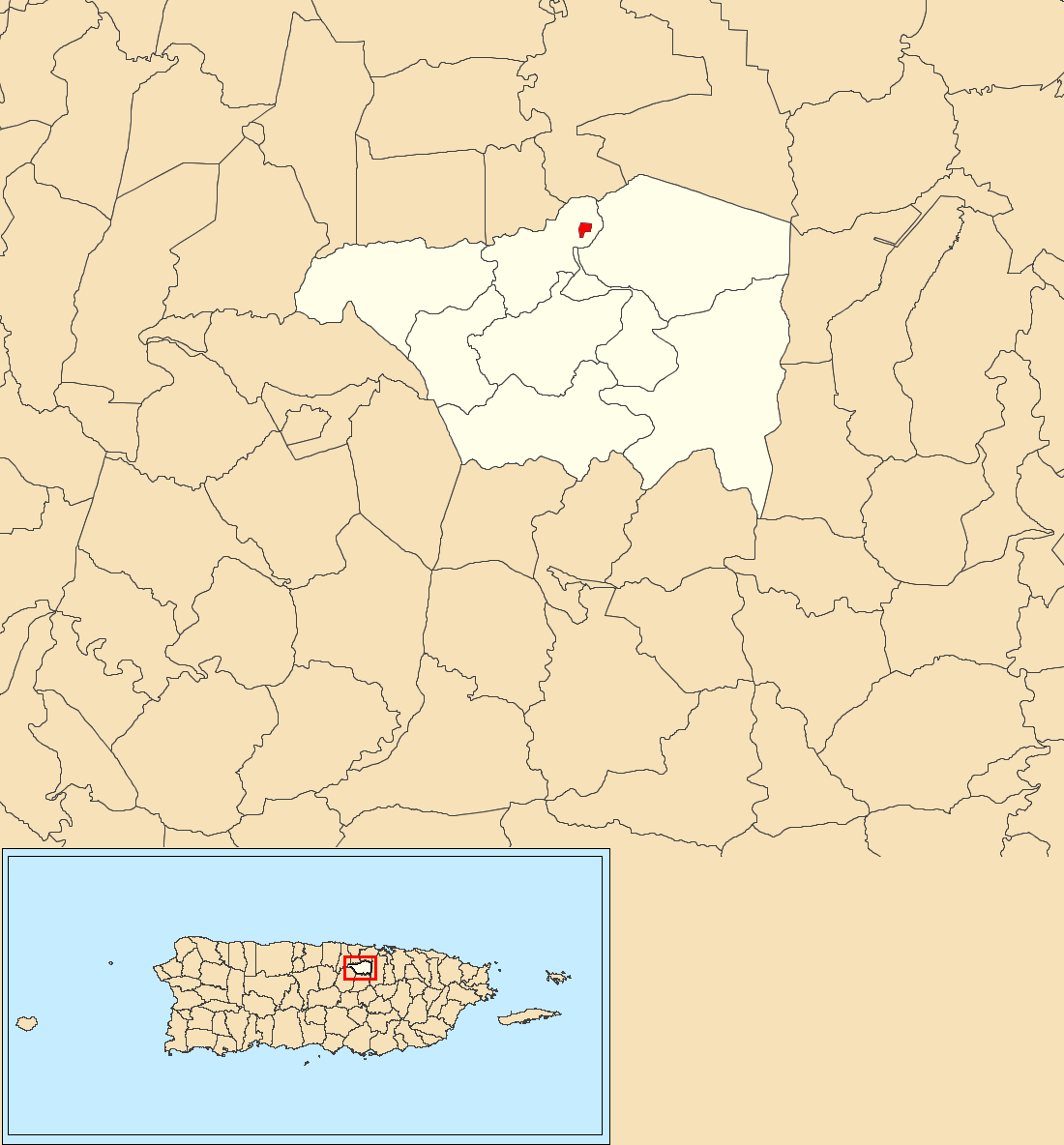 Toa Alta barrio-pueblo, Toa Alta, Puerto Rico locator map