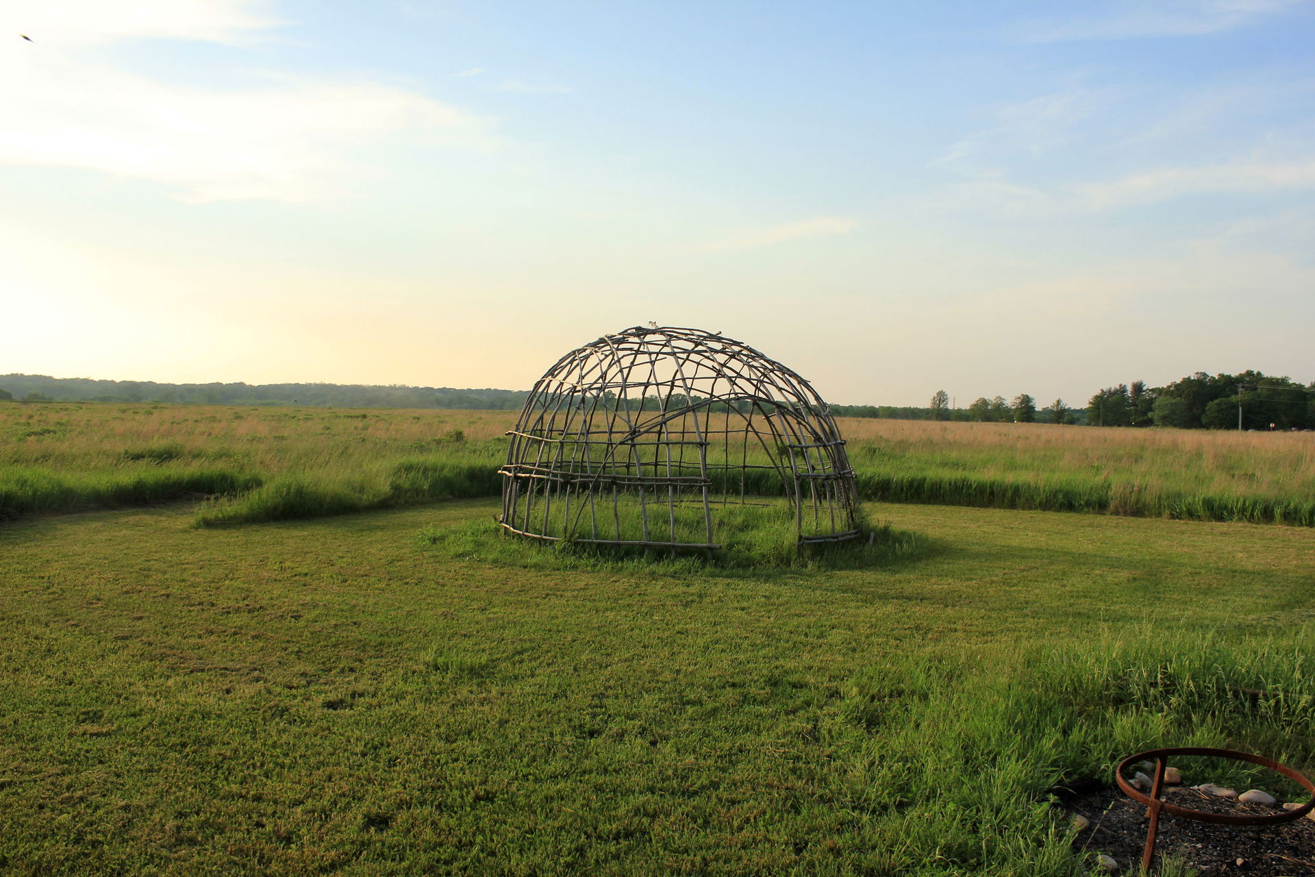 Prophetstown State Park has views of praries and its bordered b…