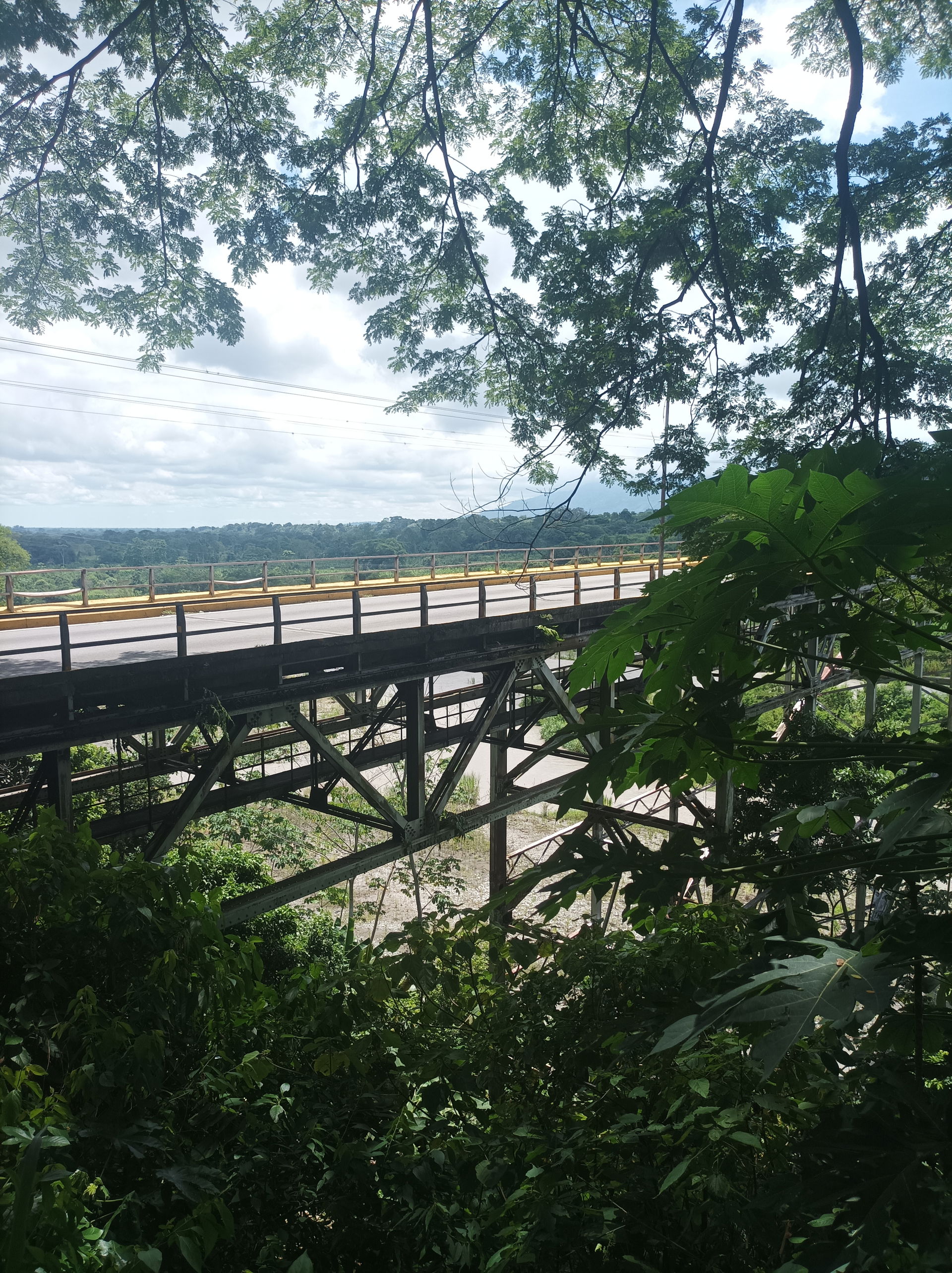 vista del puente chama el vigia