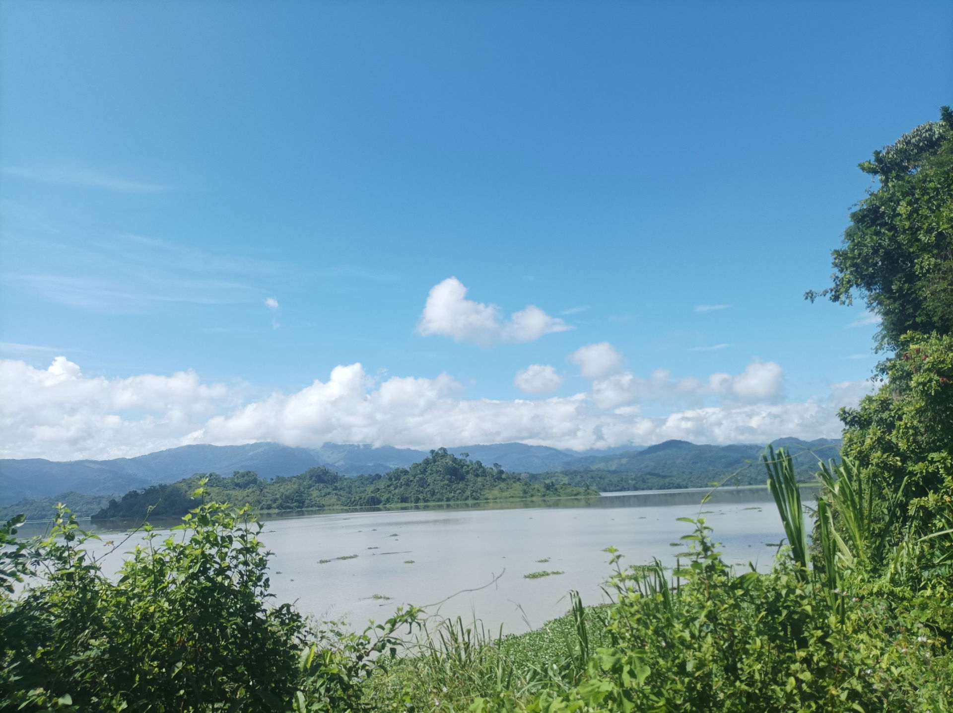 Vista de la represan de onía el vigía