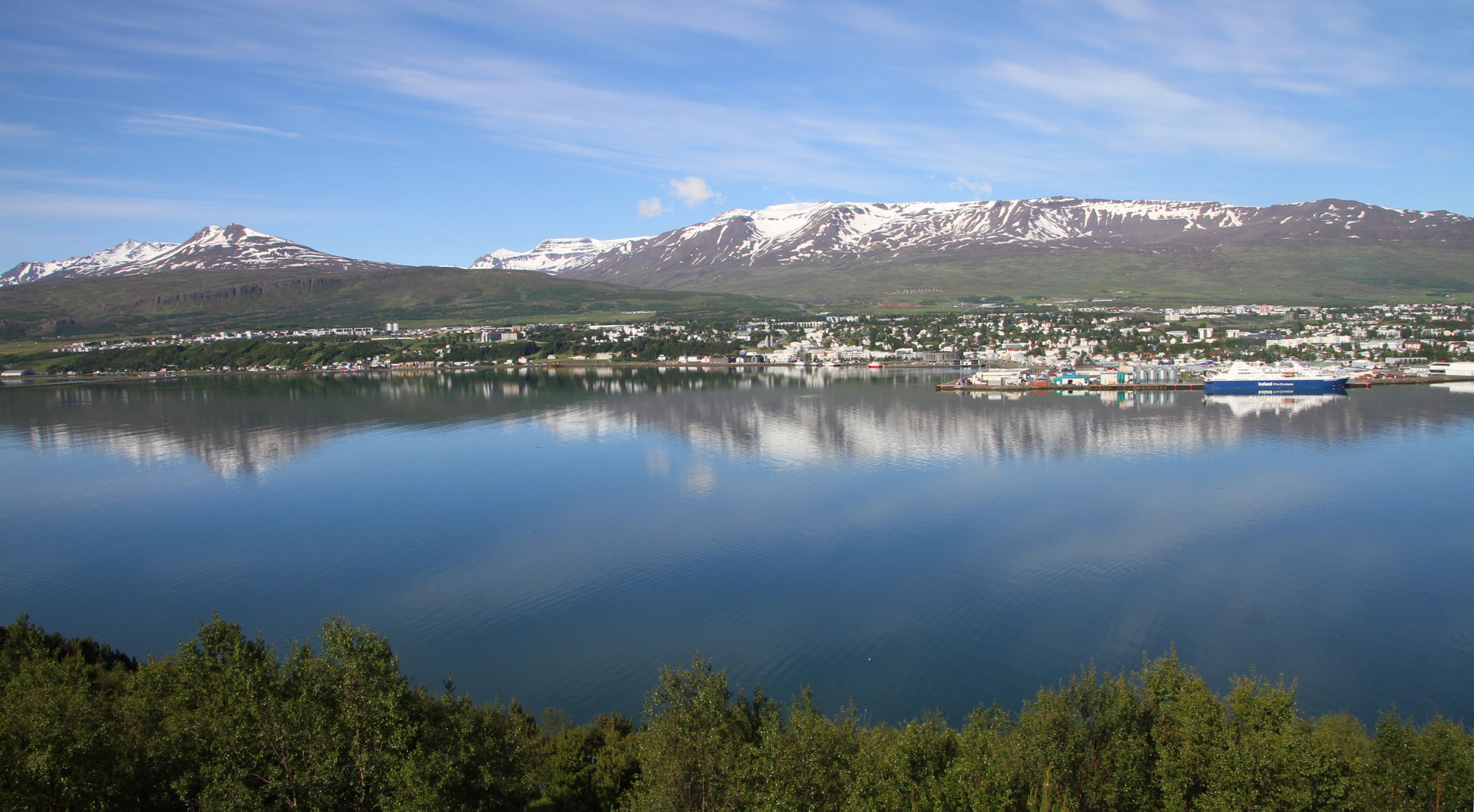 Akureyri in Iceland