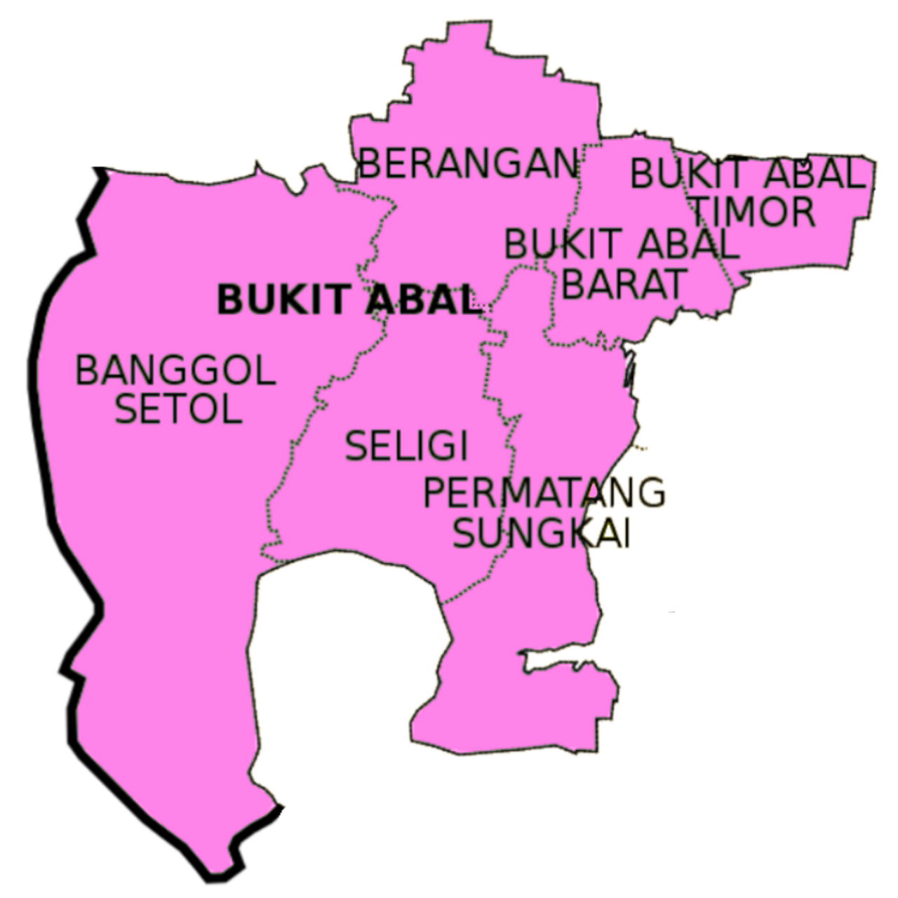 Mukim Bukit Abal, Pasir Puteh, Kelantan Darul Naim