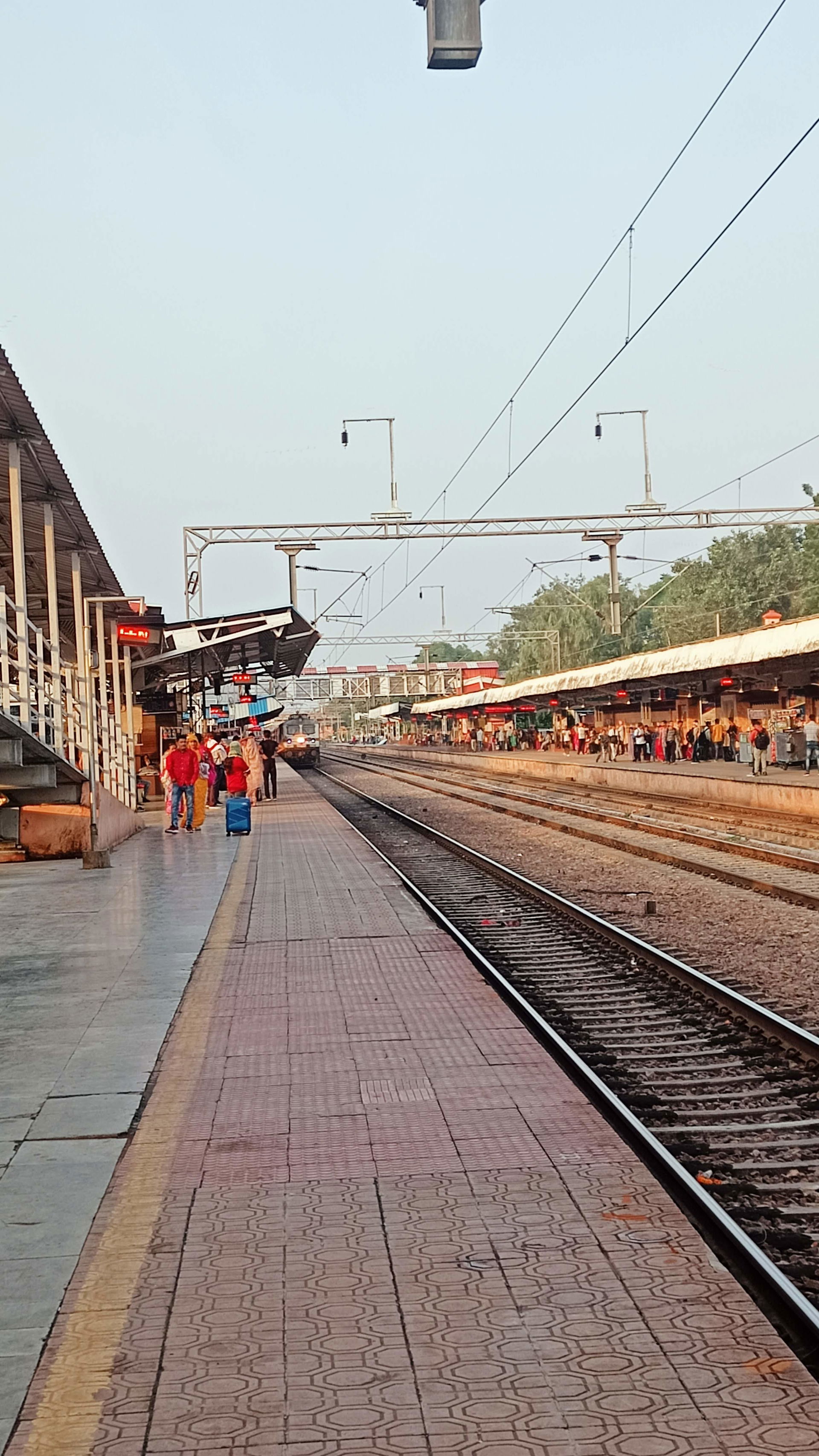 Sawai Madhopur Railway Station Platform
