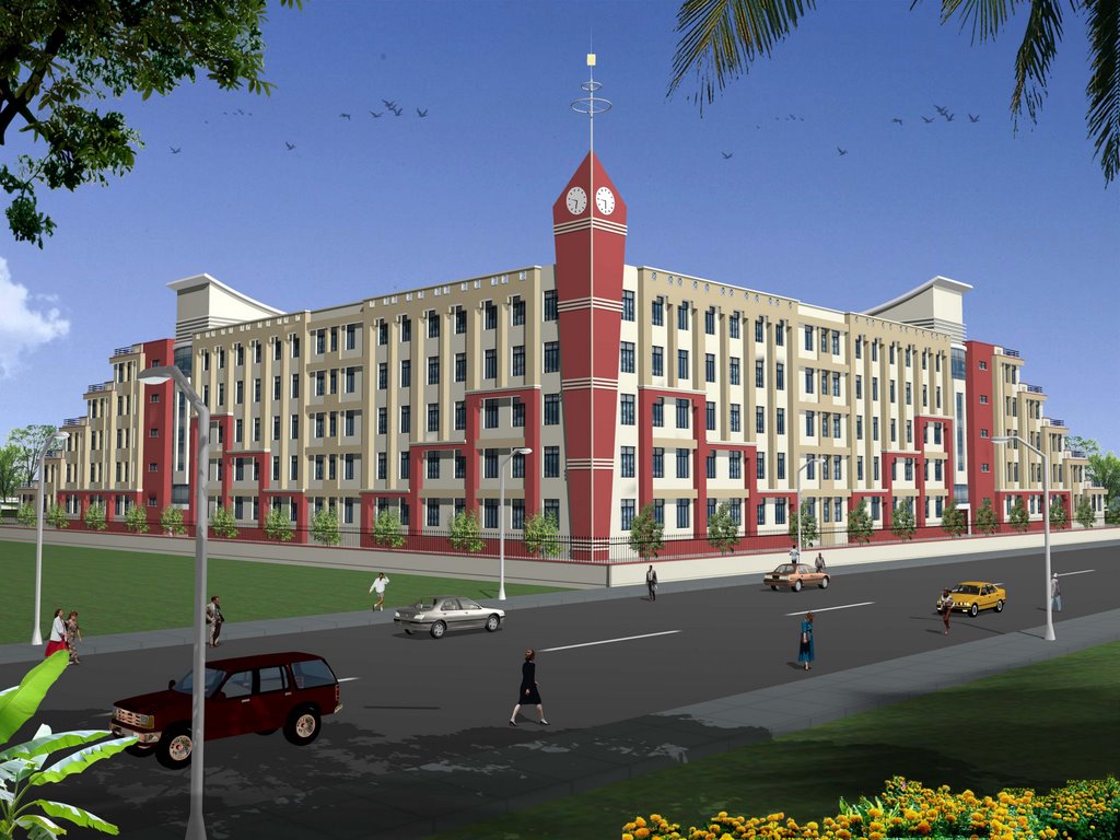 The campus of Jhunjhunu Academy Wisdom City