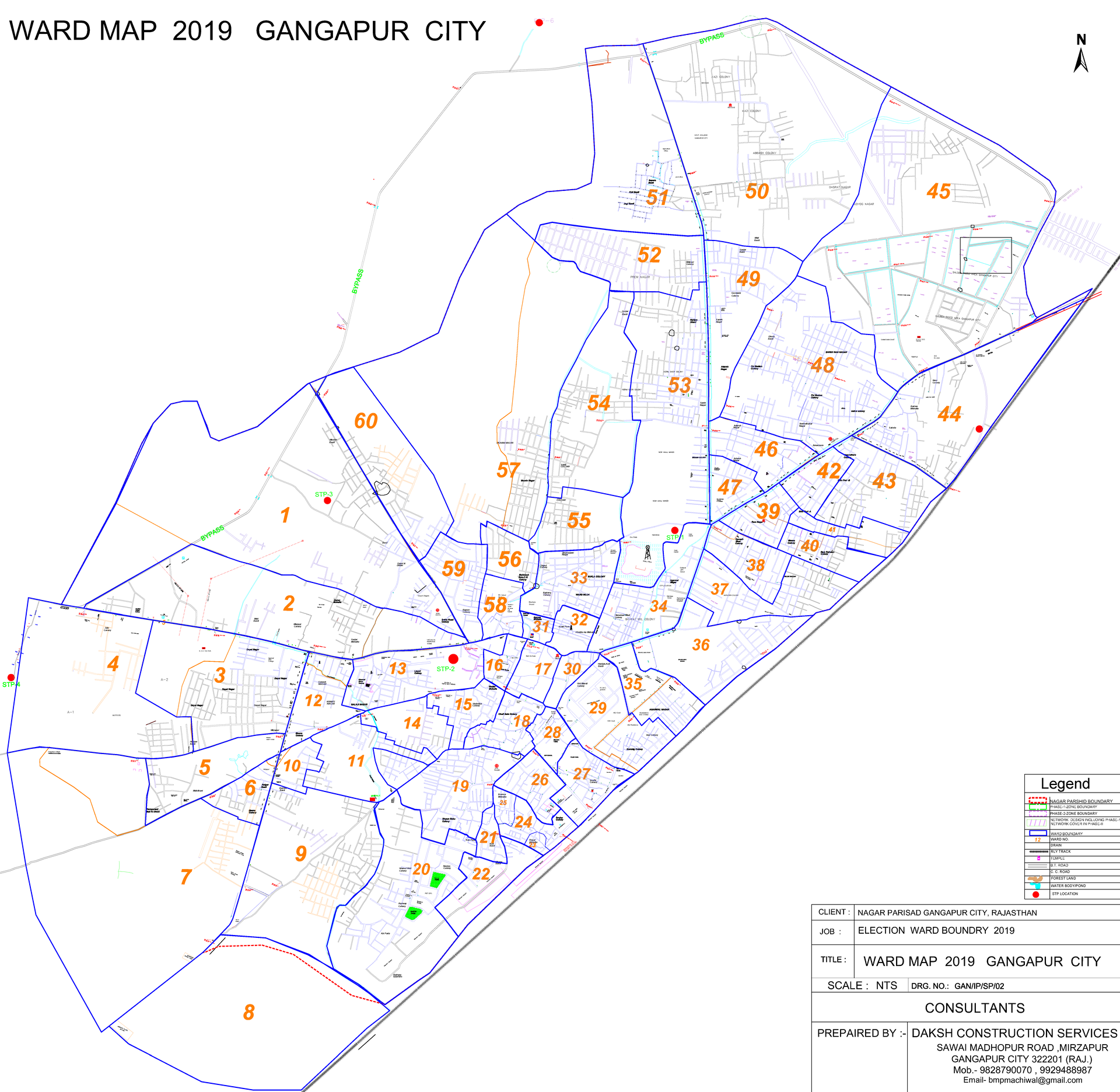 Gangapur city map
