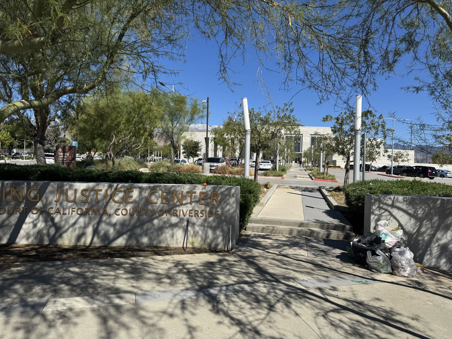 Justice Center in Banning, California