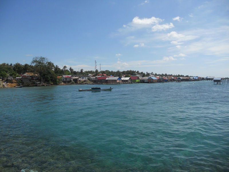 Sea view in Tampo Village, Napabalano District, Muna Regency, S…