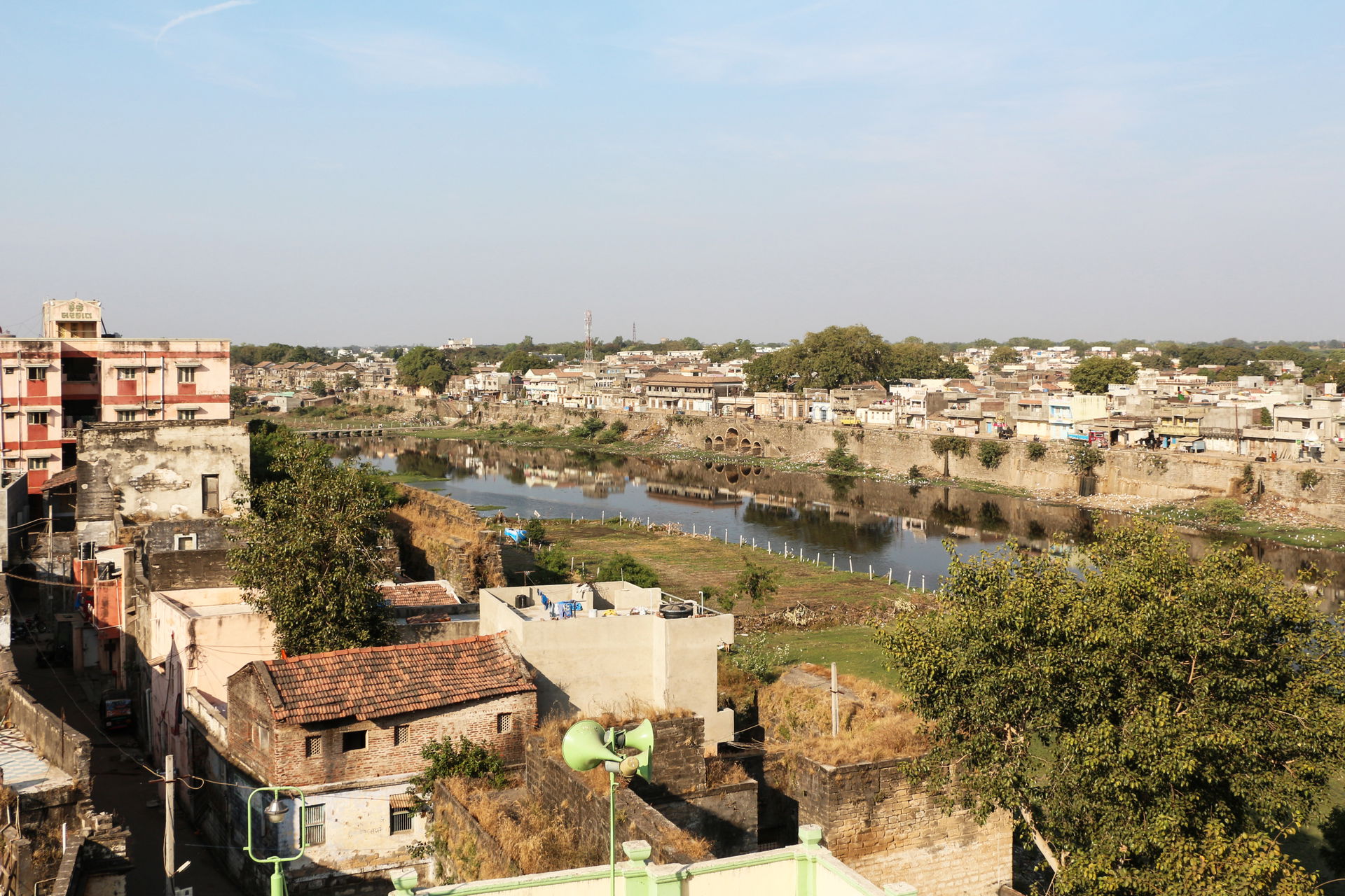 View of Gondal, Gujarat, India