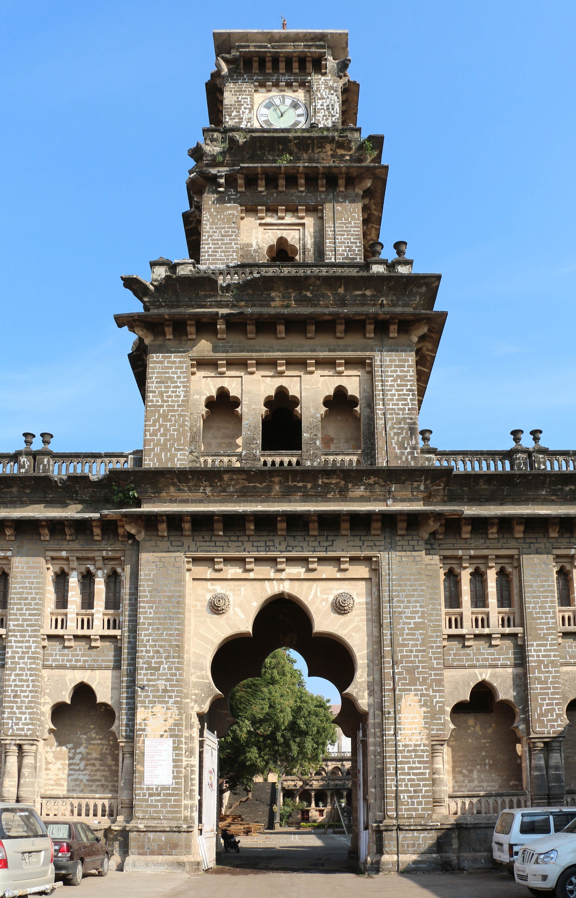 Clock tower in Gondal, India