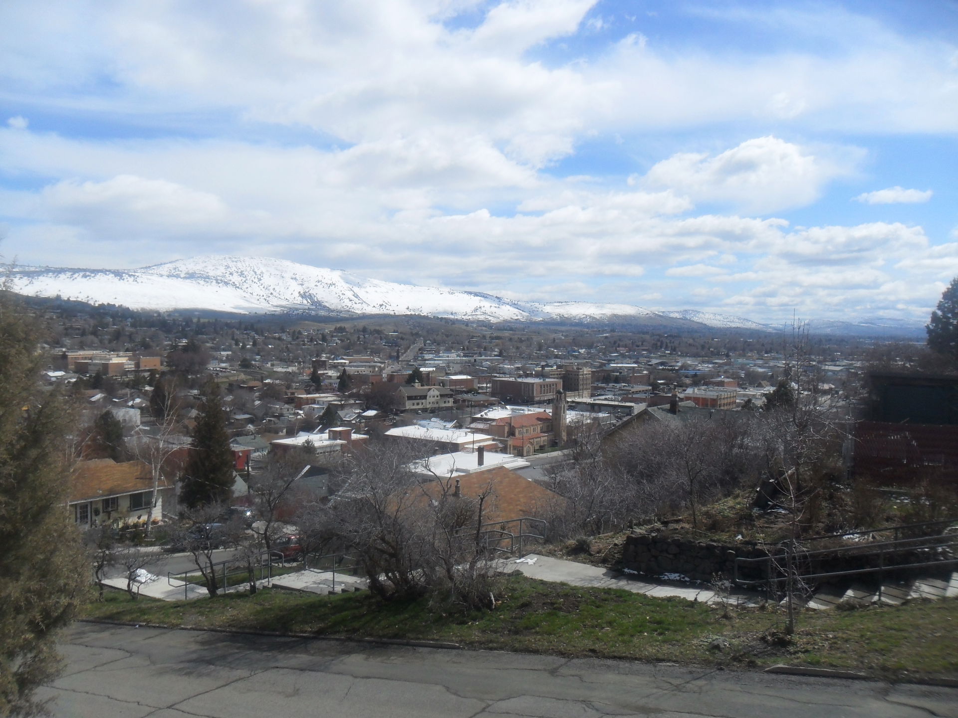 Downtown Klamath Falls, Oregon.