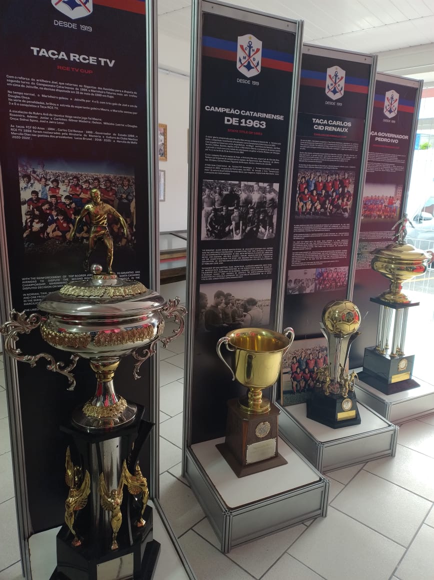 Sala de Troféus do Clube Náutico Marcílio Dias