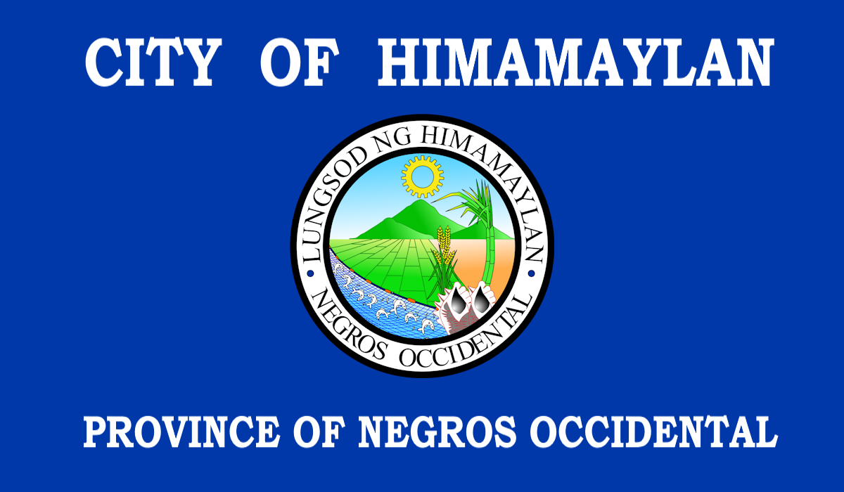 Flag of Himamaylan, Negros Occidental (variant)