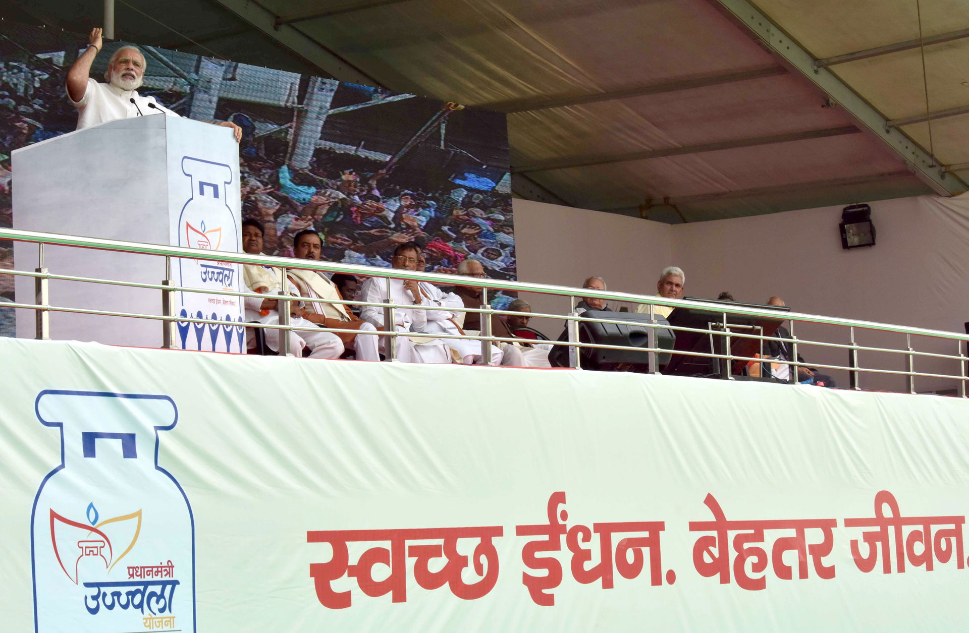 The Prime Minister, Shri Narendra Modi addressing at the launch…