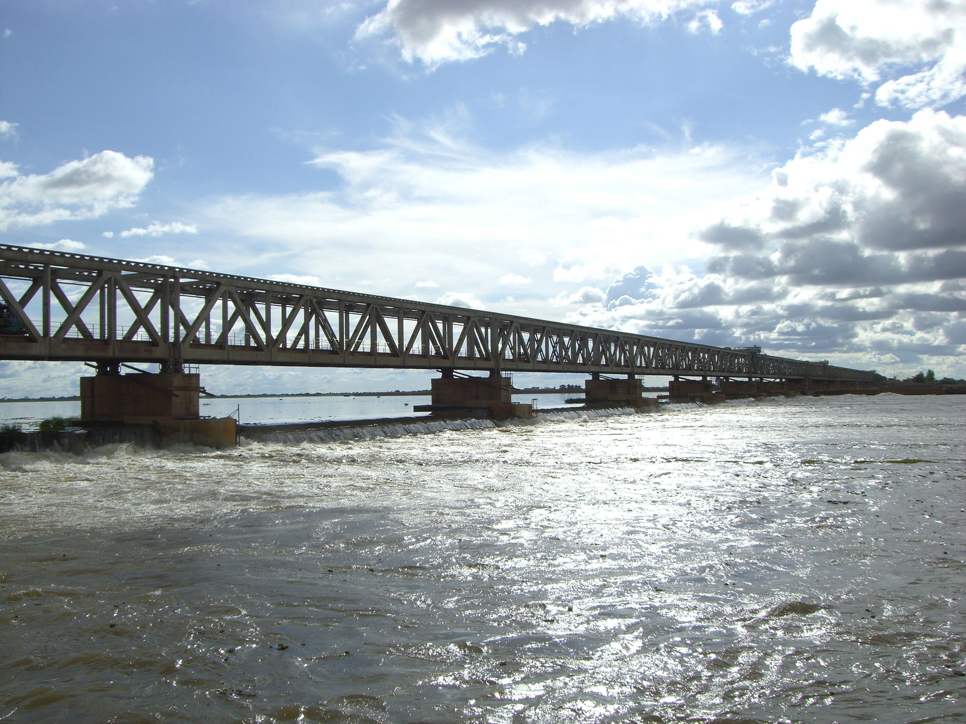 Markala's dam on the Niger.