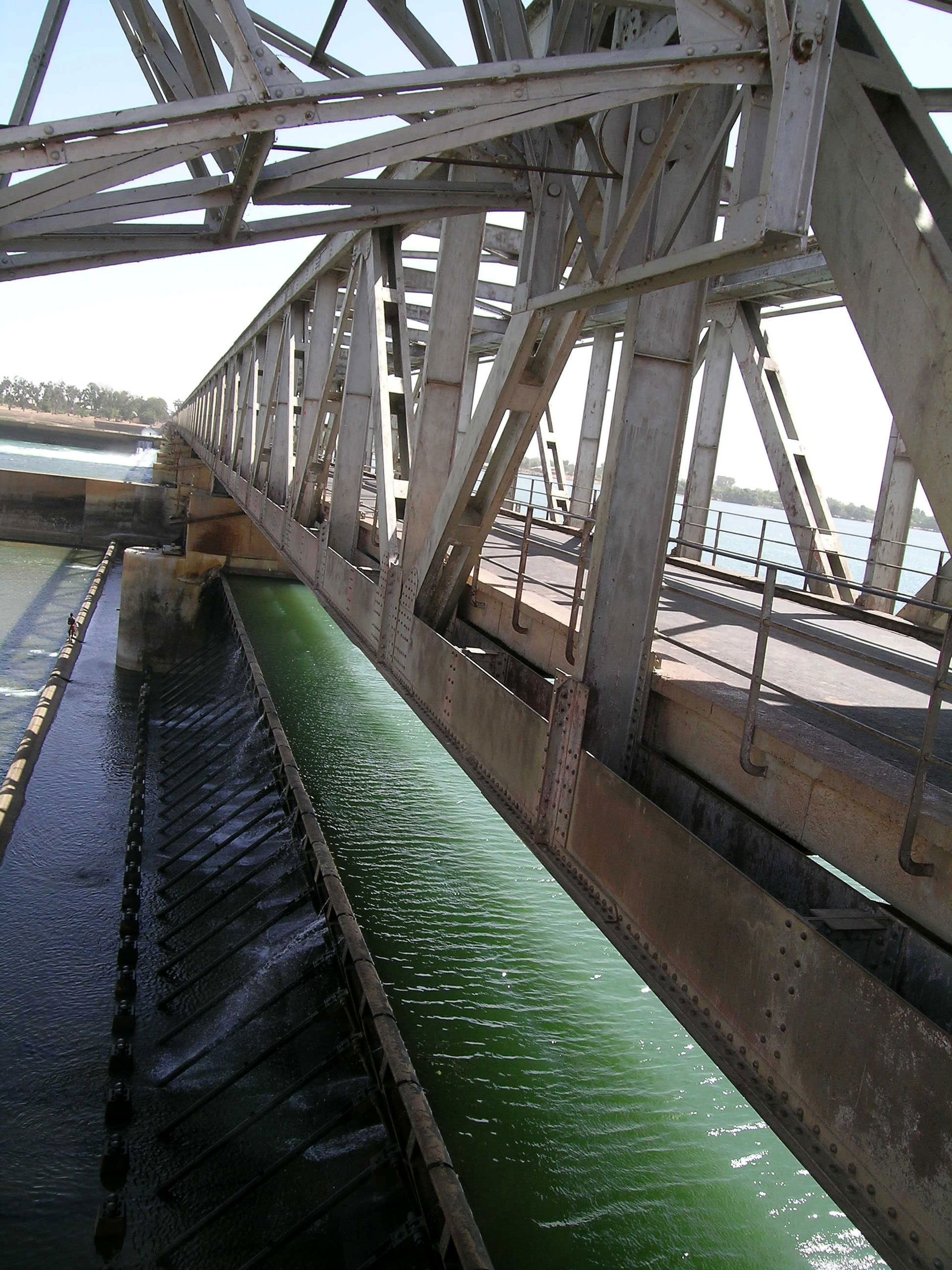 Dam of Markala, Mali.