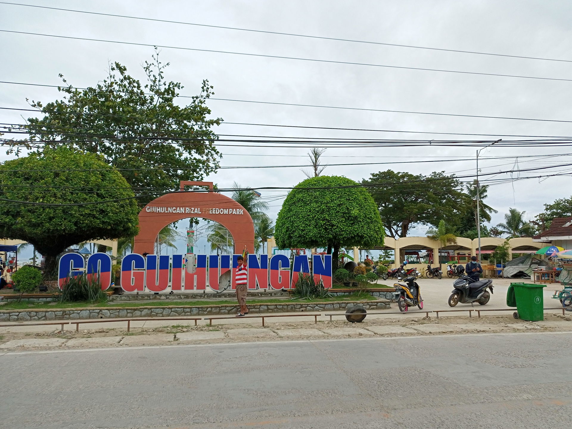 "Go Guihulngan" marker in Guihulngan City, Negros Oriental, Phi…