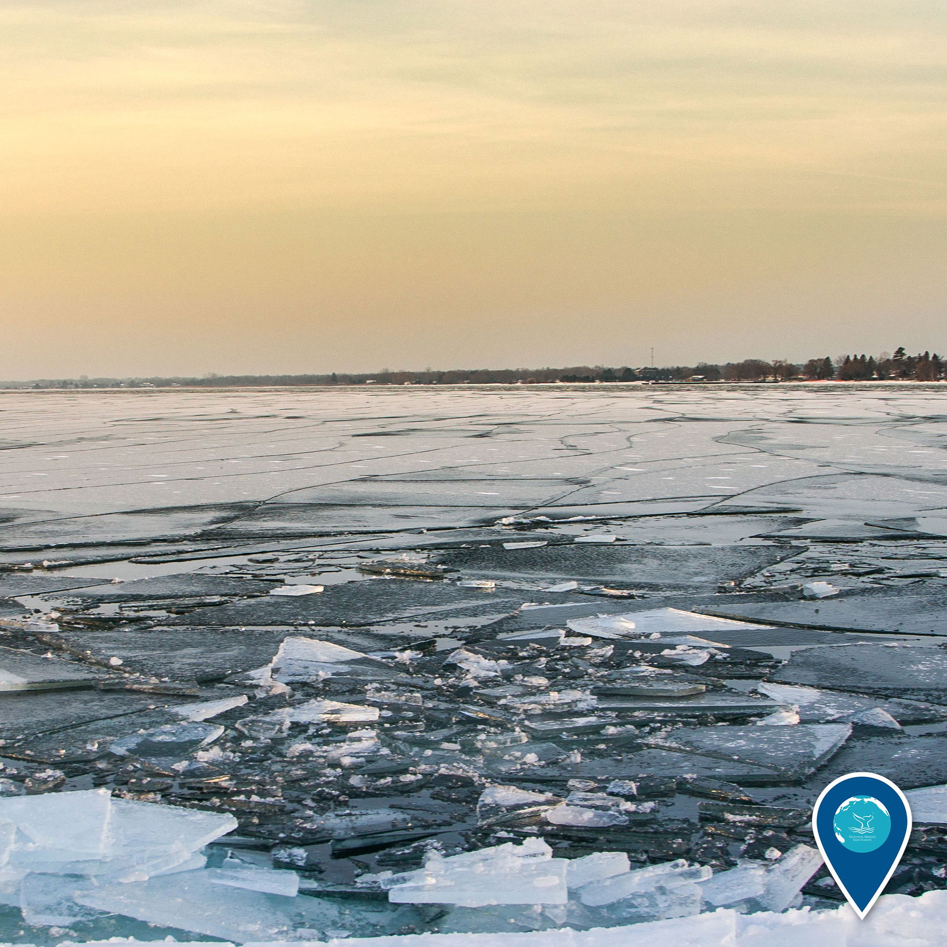 Bundle up for a winter visit to @ThunderBayNMS! The Alpena shor…