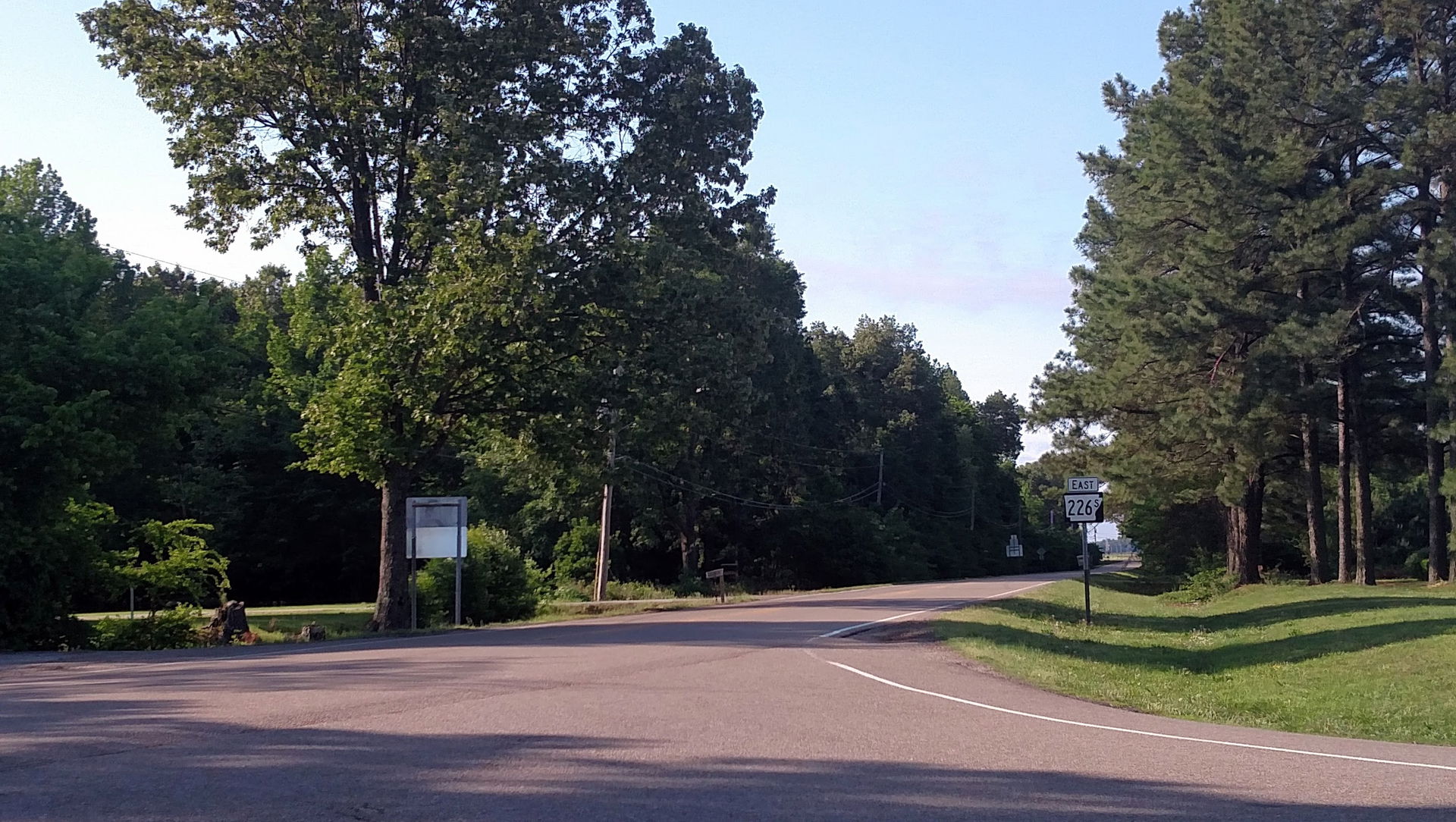 Northern terminus of Highway 226S at Highway 226 in Jonesboro, …