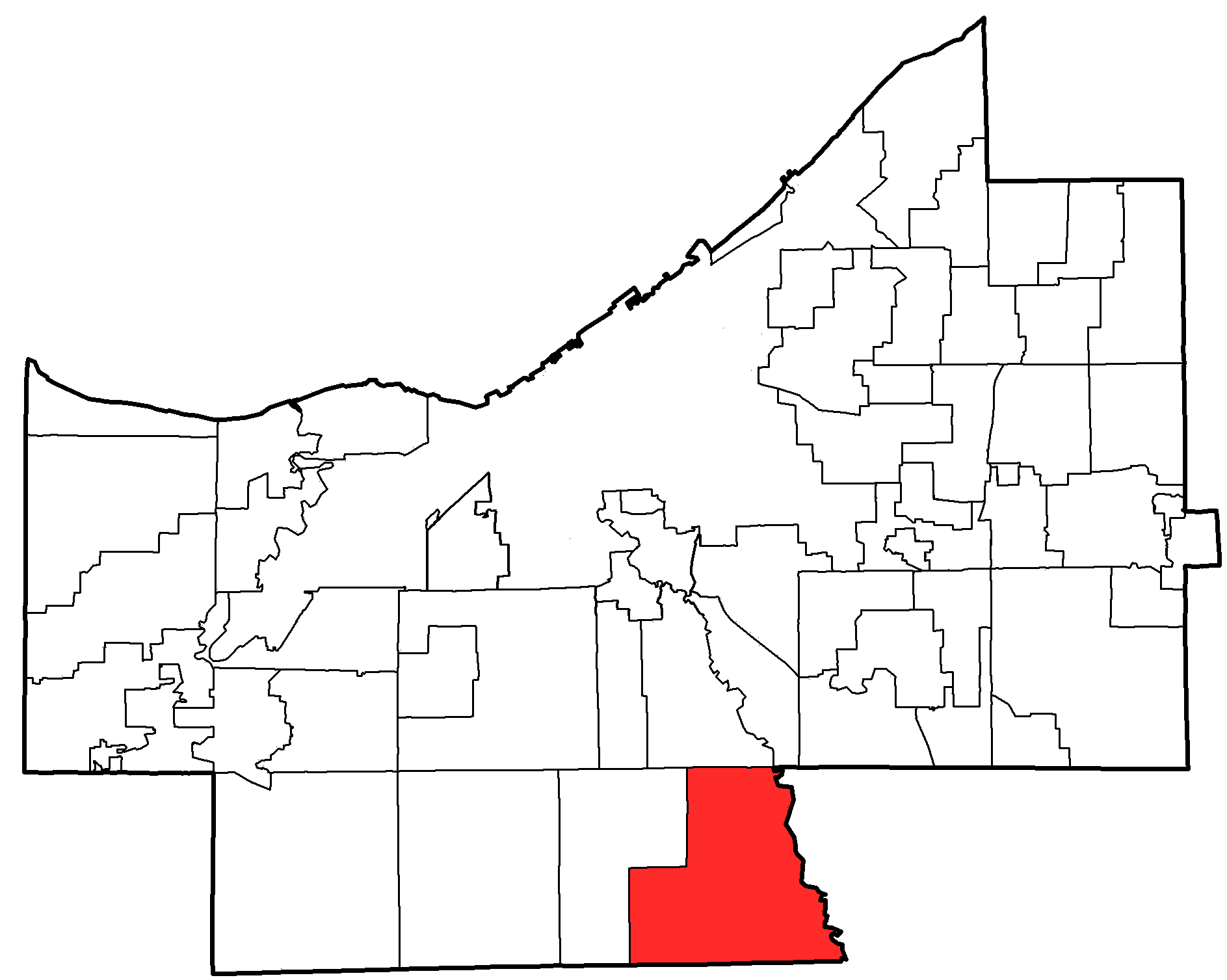 Brecksville
This map shows the community's extent in Cuyahoga C…