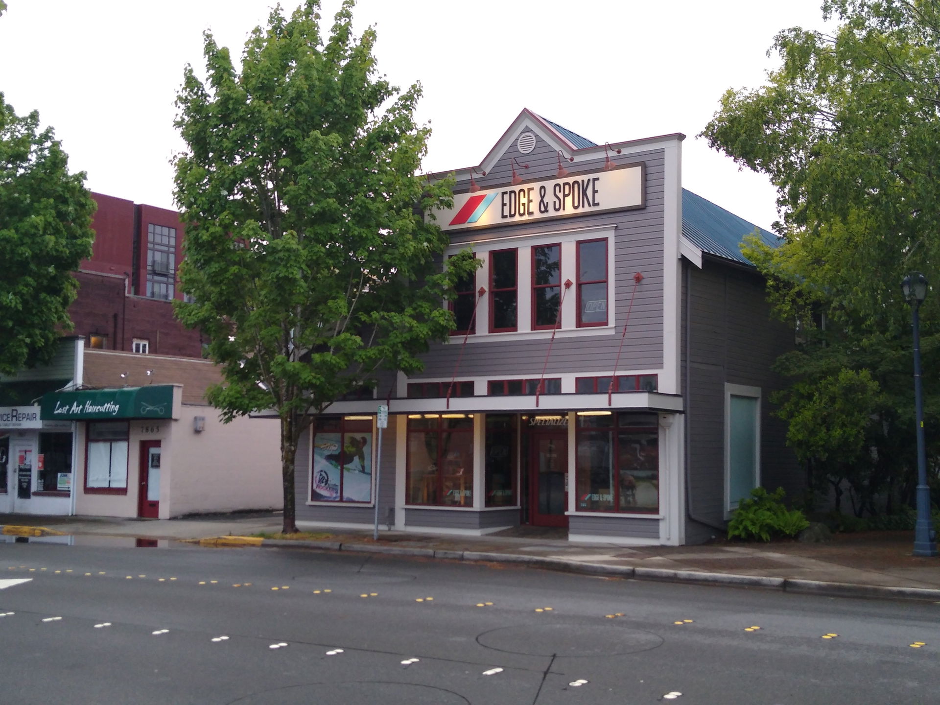 The Lodge Hall building on NE Leary Way in downtown Redmond whi…