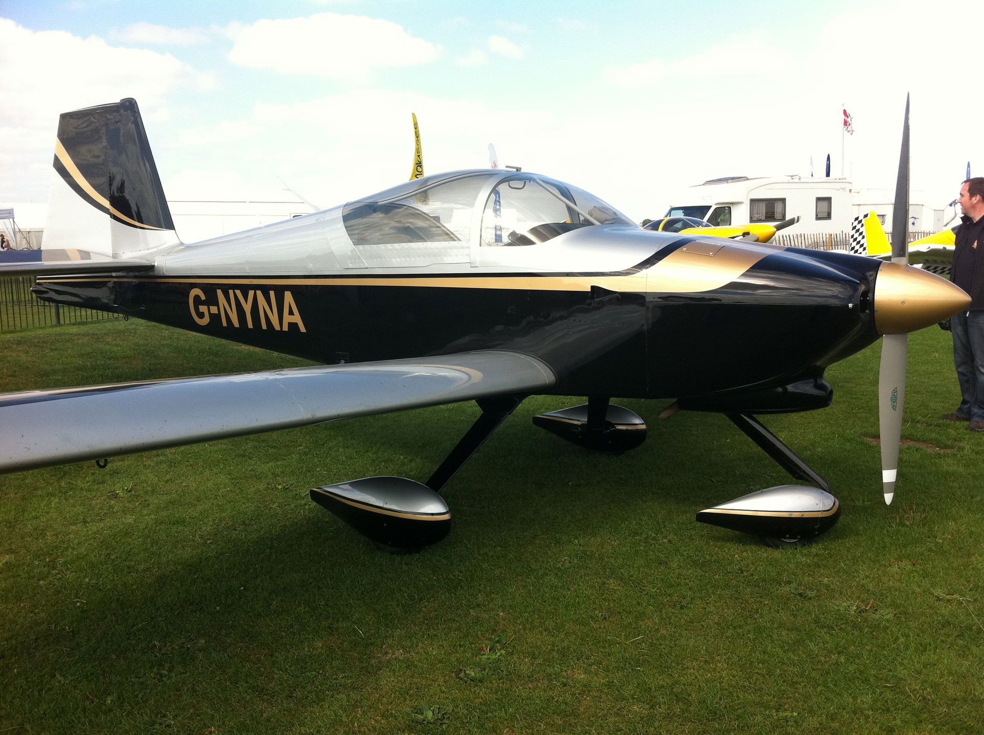 At Sywell Airfield