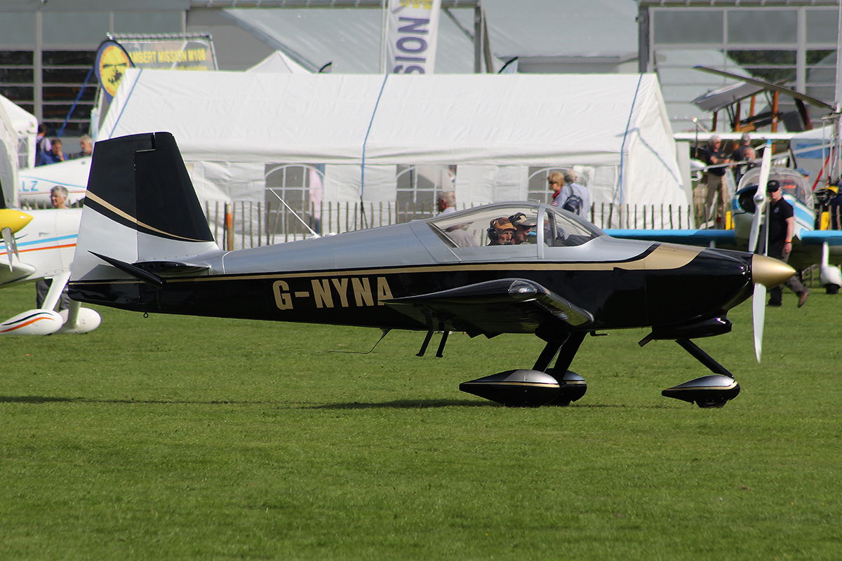 G-NYNA Vans RV-9A @ Sywell 31/08/2018