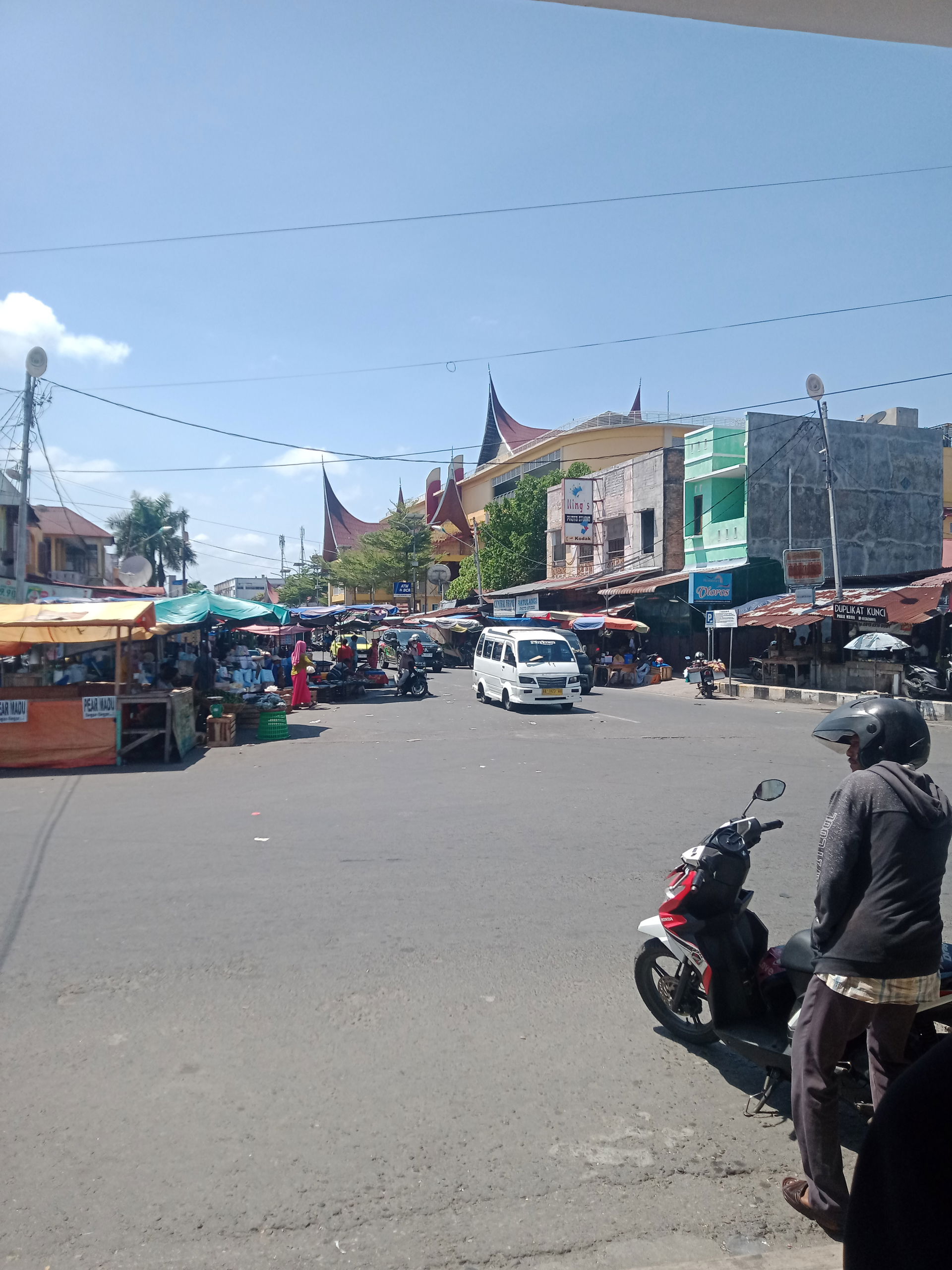 Kawasan Pasar Raya Kota Pariaman