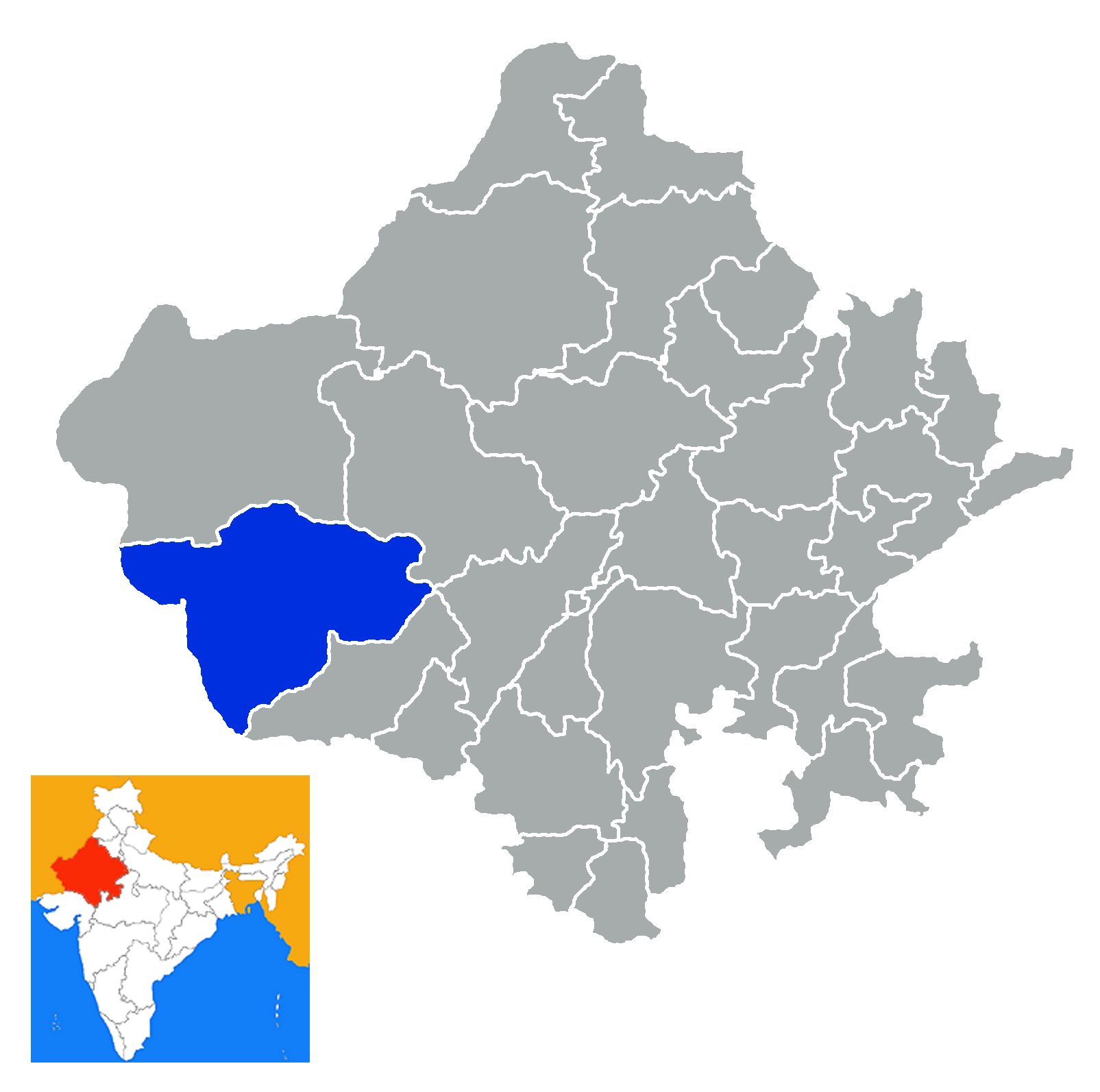 Distrito de Barmer Rajastan India