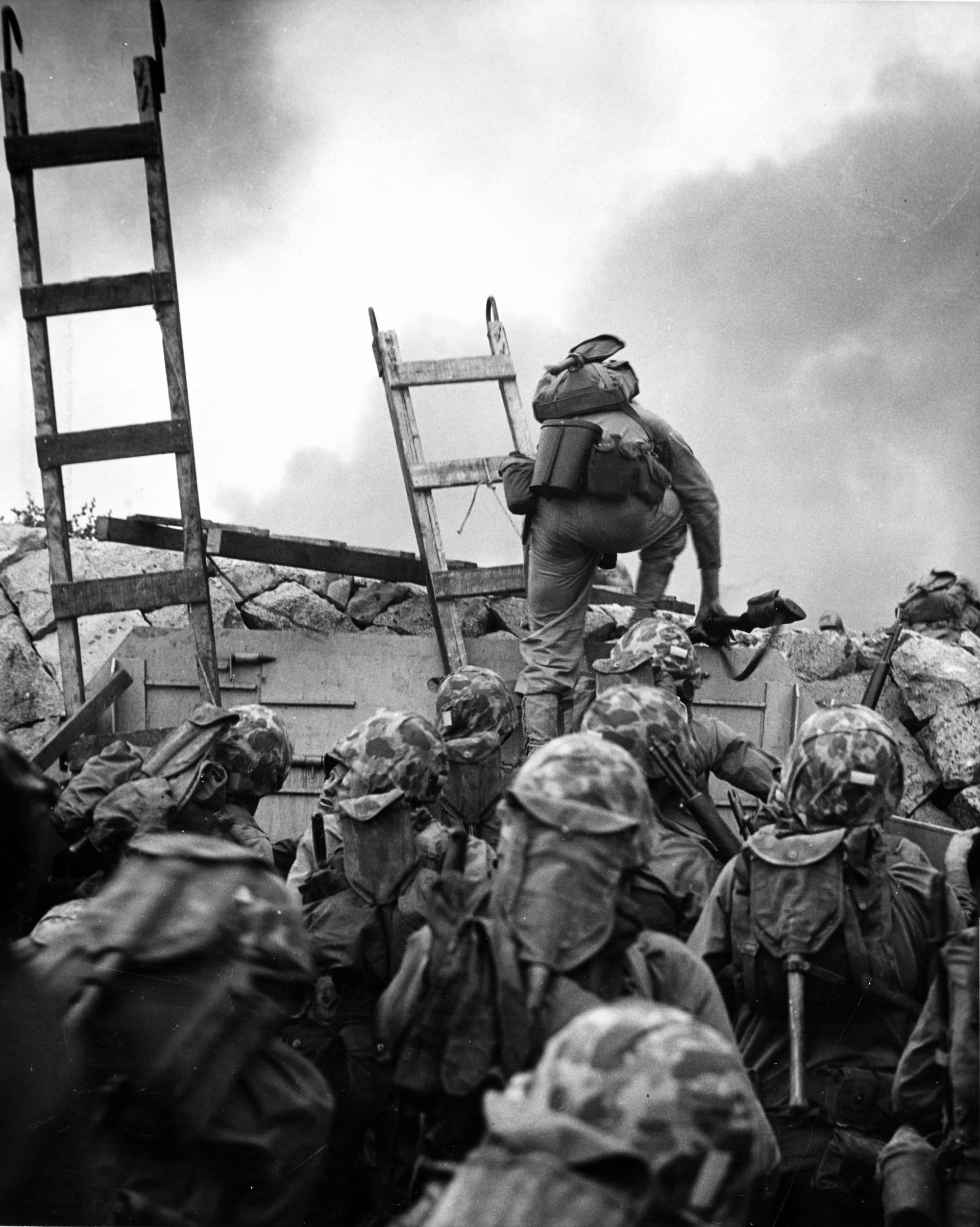 First Lieutenant Baldomero Lopez, USMC, leads the 3rd Platoon, …