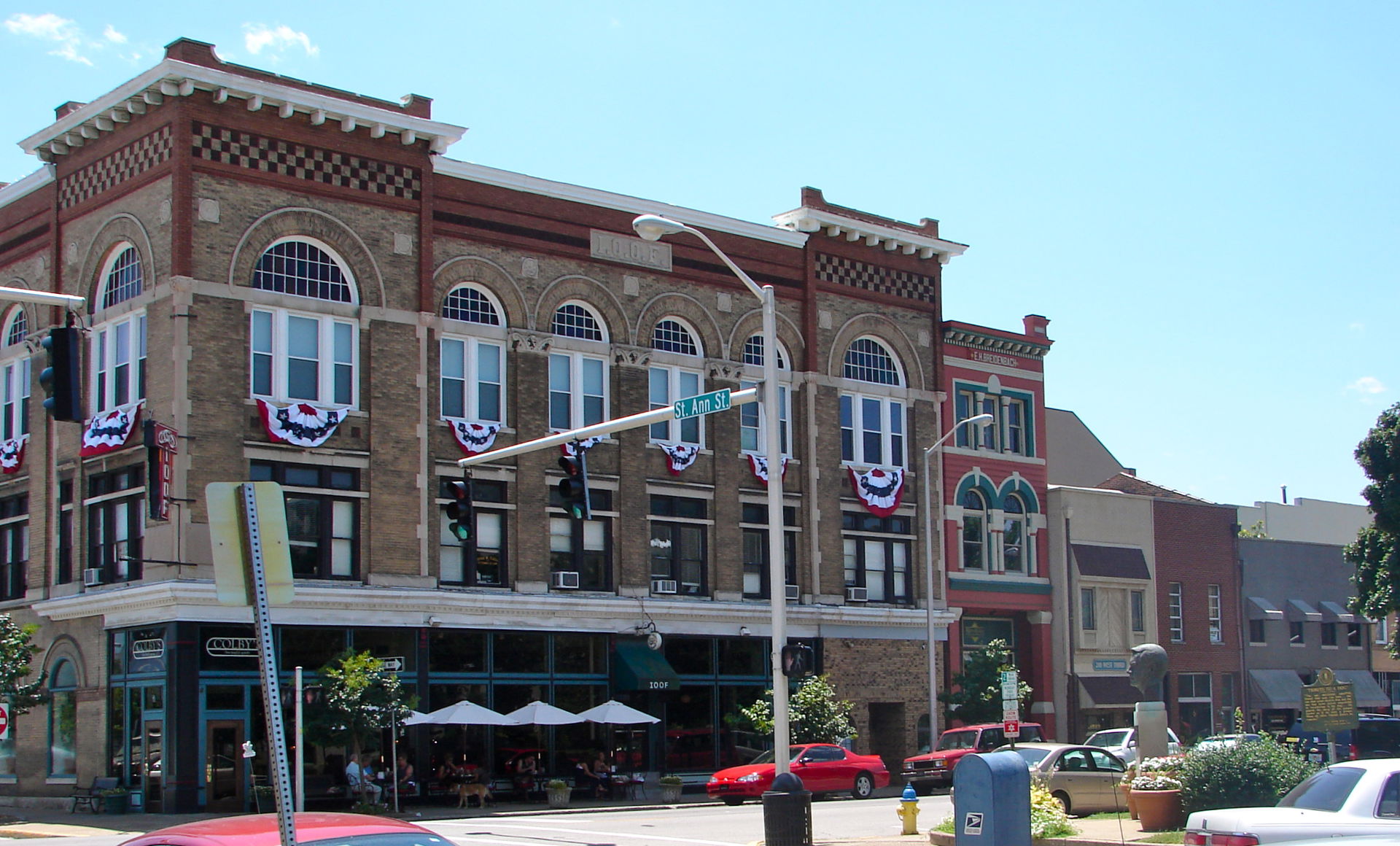 Corner of West 3rd and St. Ann Streets in Owensboro, Kentucky. …