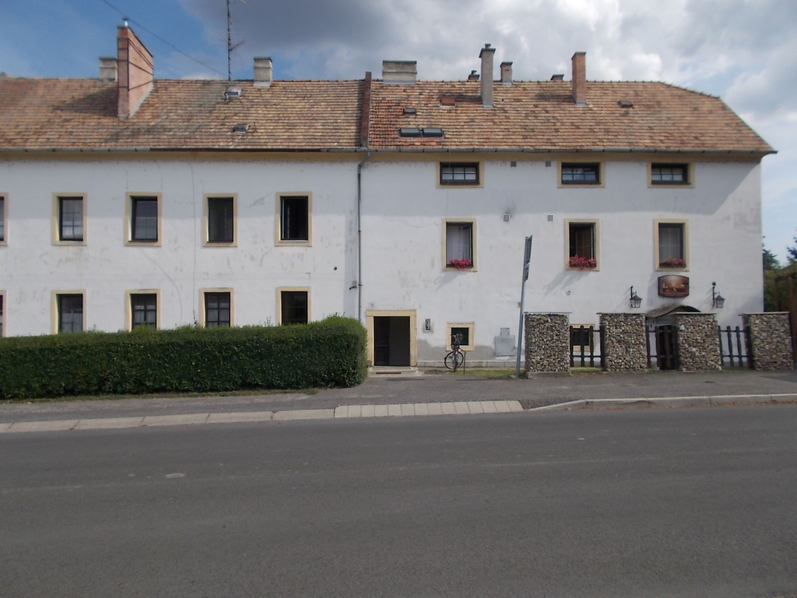 : Akóts Mill at the Malom tributary of Leitha. Listed building.…