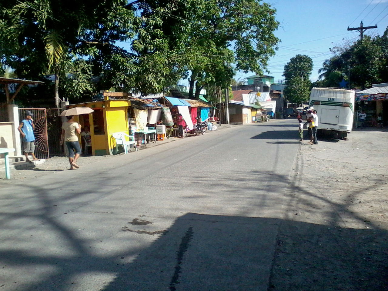A road in Sablayan, Occidental Mindoro