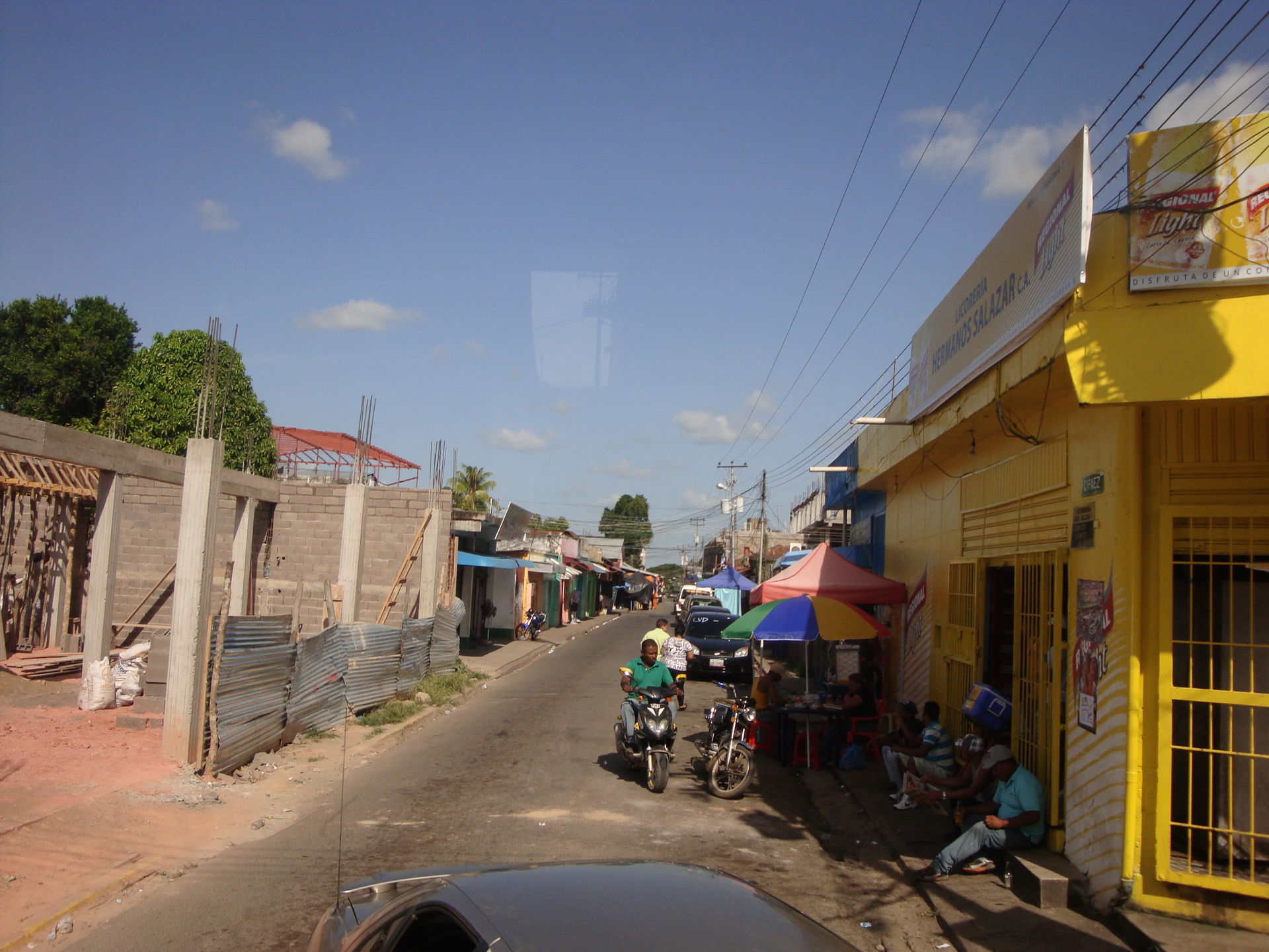 Vista de una calle de Tumeremo, Estado Bolívar