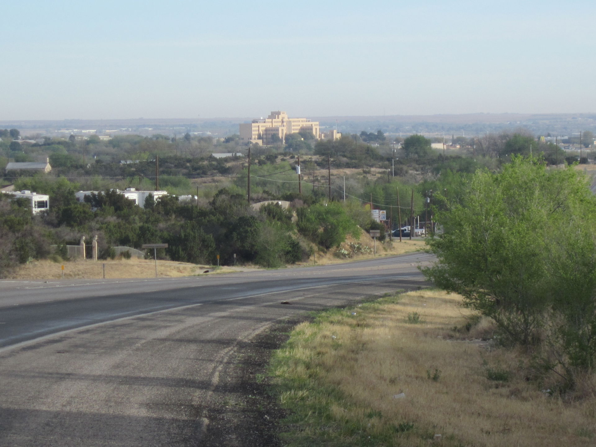 I took photo with Canon camera in Big Spring, TX.