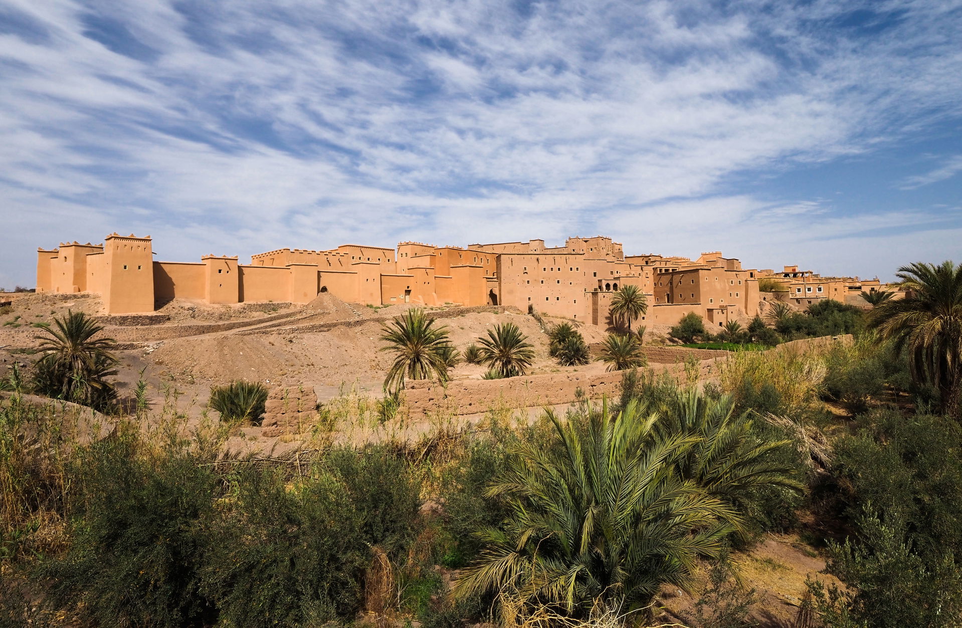 Ksar (Kasbah) of Taourirt, Ouarzazate, Morocco.