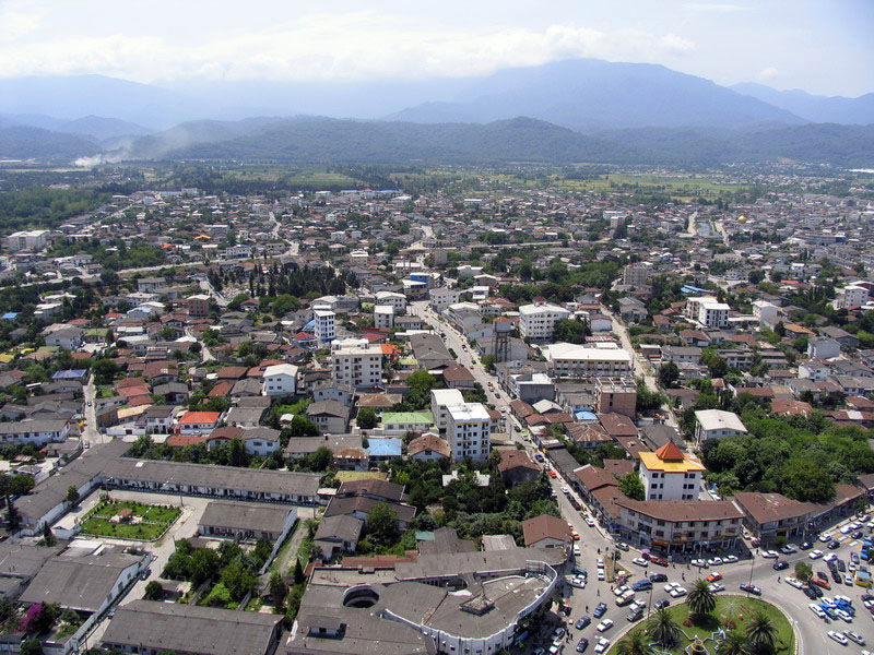 Overview of Nowshahr city.