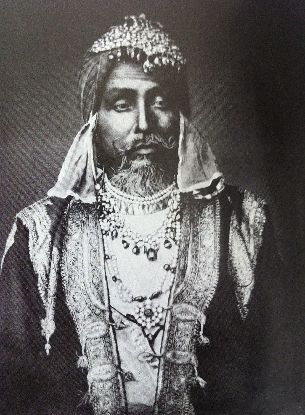 Portrait of Wazir Singh of Faridkot State.